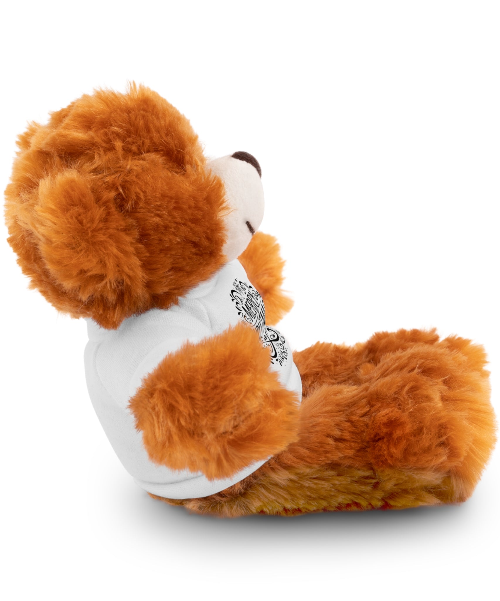 Festive Merry Christmas Stuffed Teddy Bear | Gallory Hive