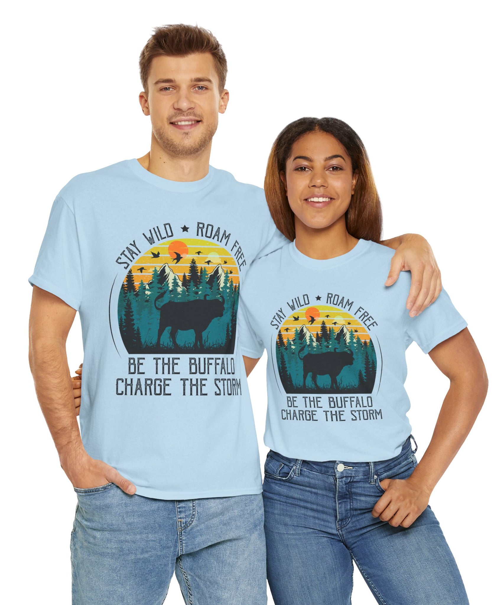 Wild Buffalo Mountain Graphic Tee