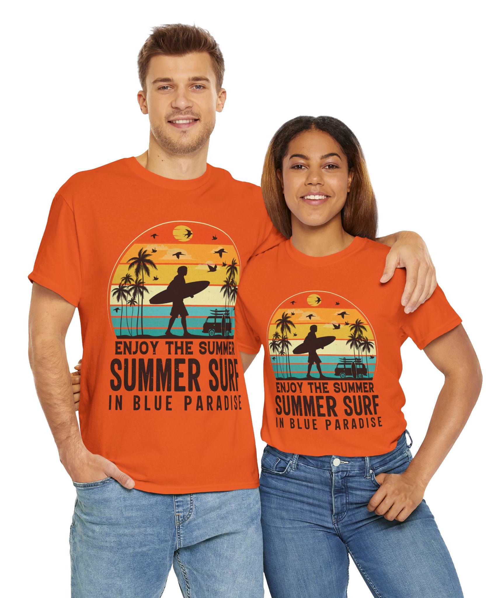 Summer Surf Van Sunset Shirt