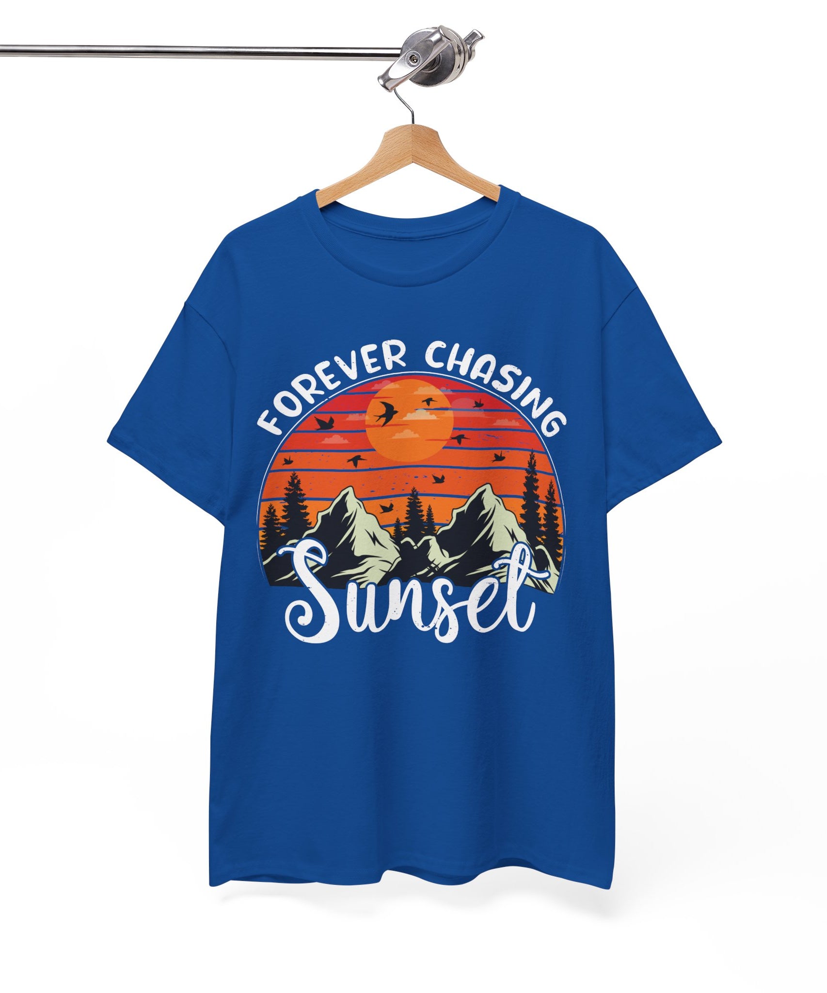 Sunset Mountain Scene T-Shirt