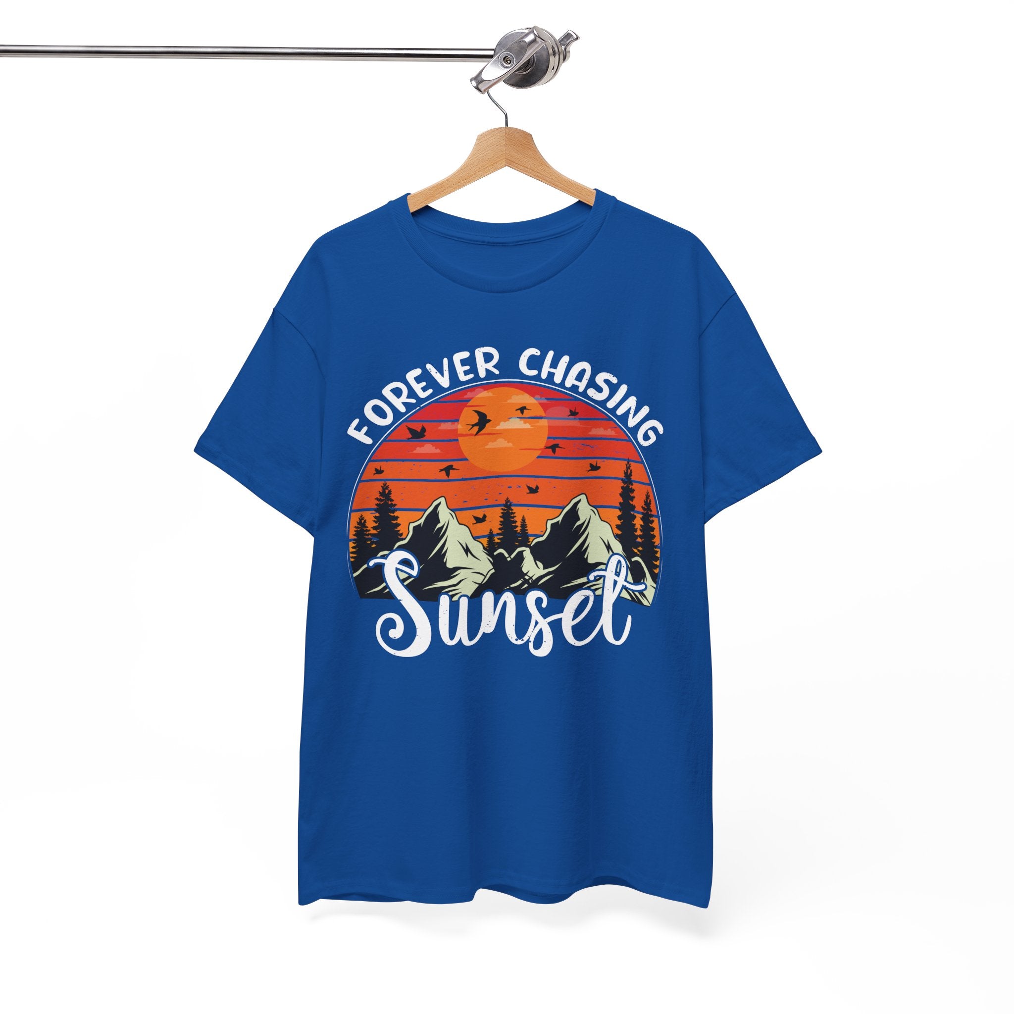 Sunset Mountain Scene T-Shirt