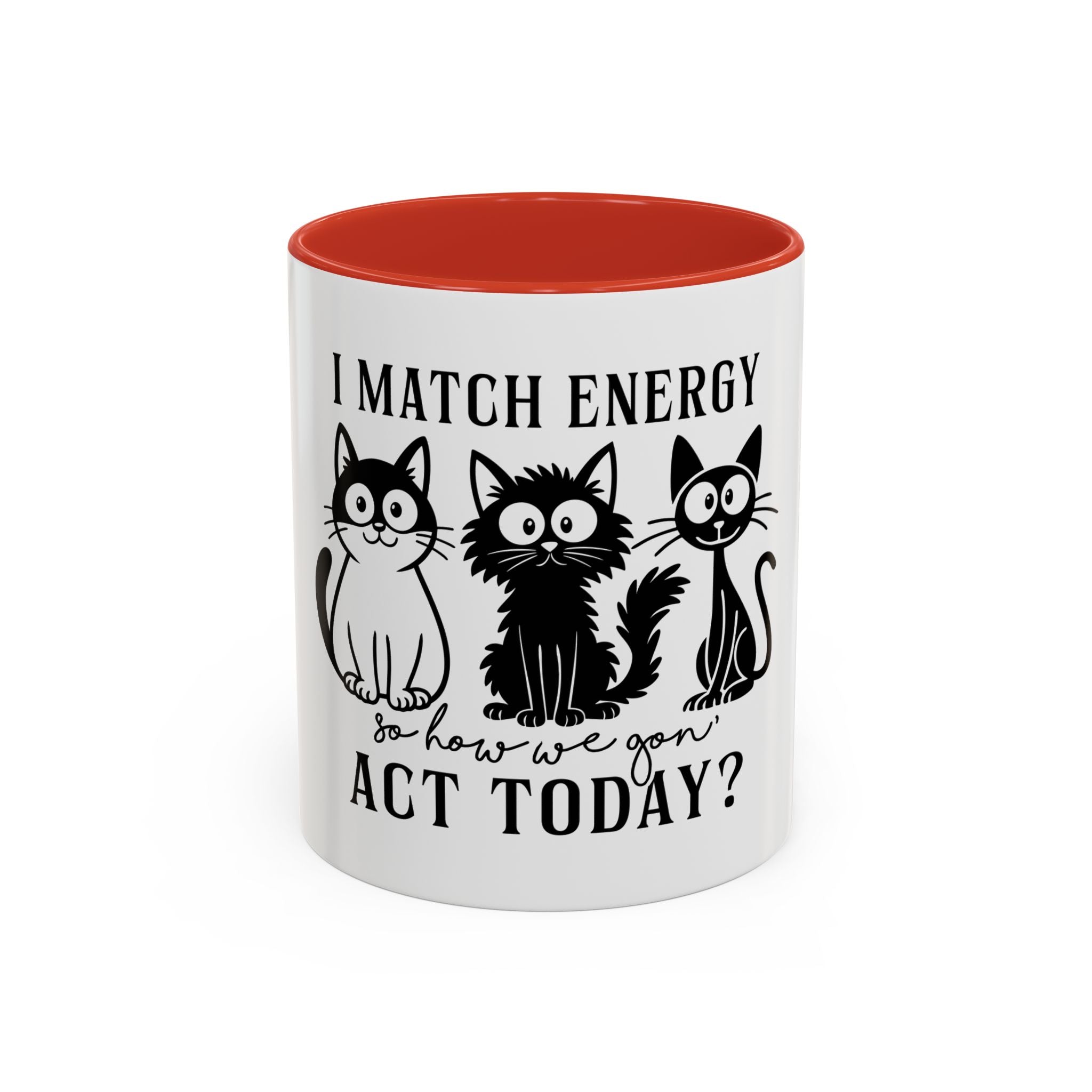 Quirky Cat Coffee Mug, Fun Kitty Mug for Cat Lovers, Gift for Pet Owners, Unique Cat-Themed Drinkware, Cute Cat Lover Present