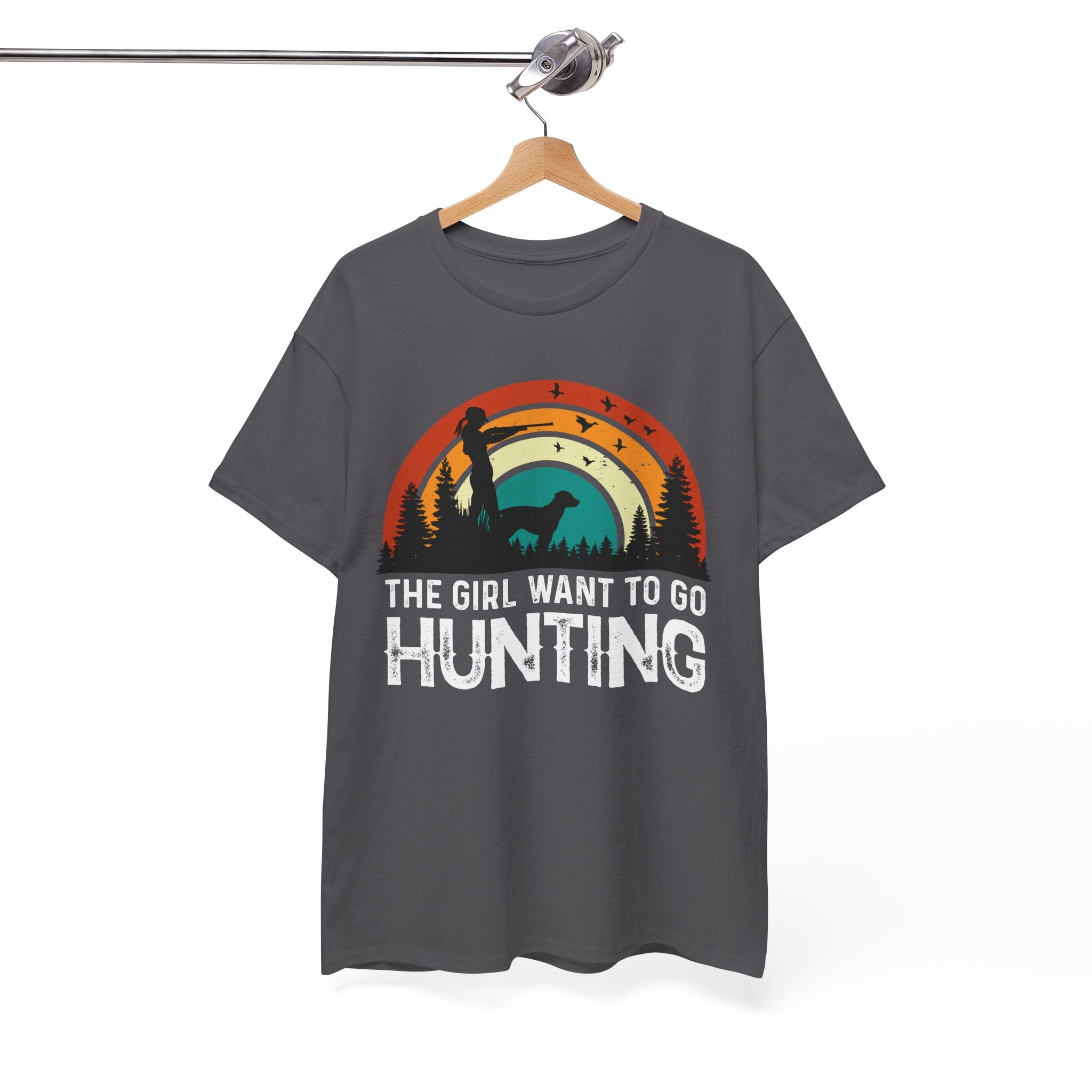Retro Hunter Shirt – Birds & Pines | Gallory Hive