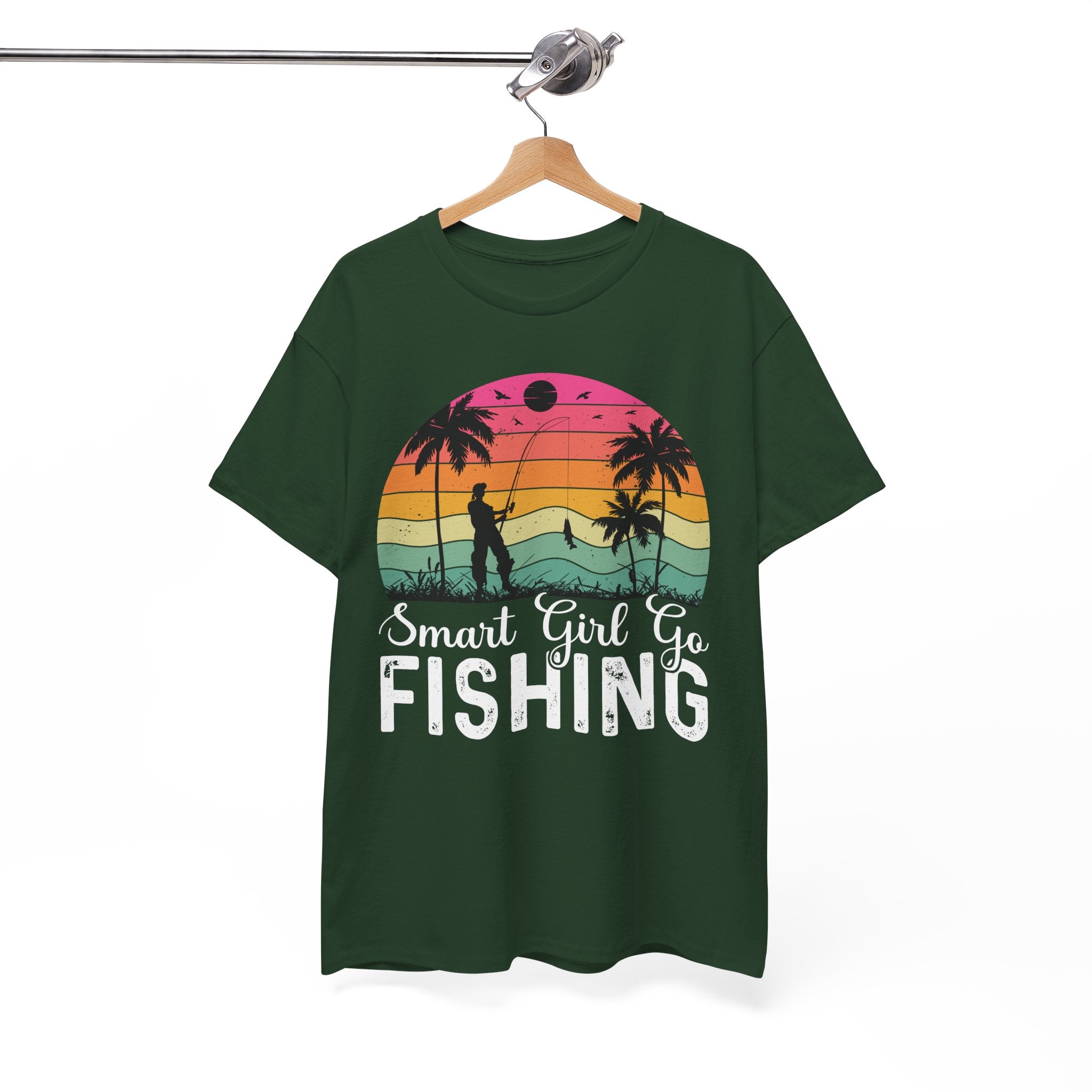 Retro Fisherwoman Graphic Shirt | Gallory Hive