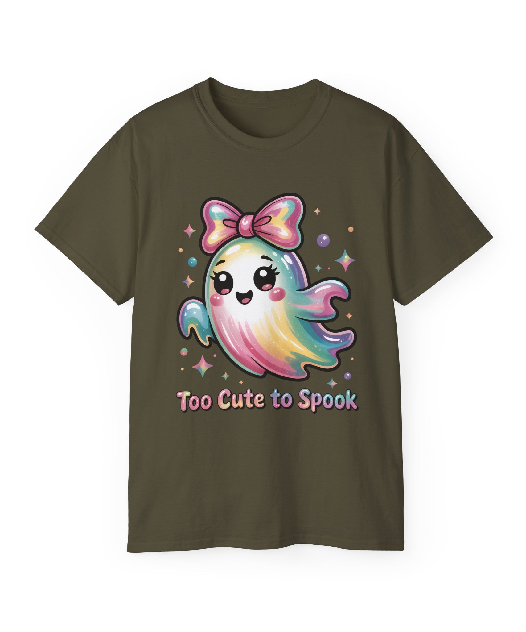 Rainbow Ghost Halloween Spooky T-Shirt | Gallory Hive