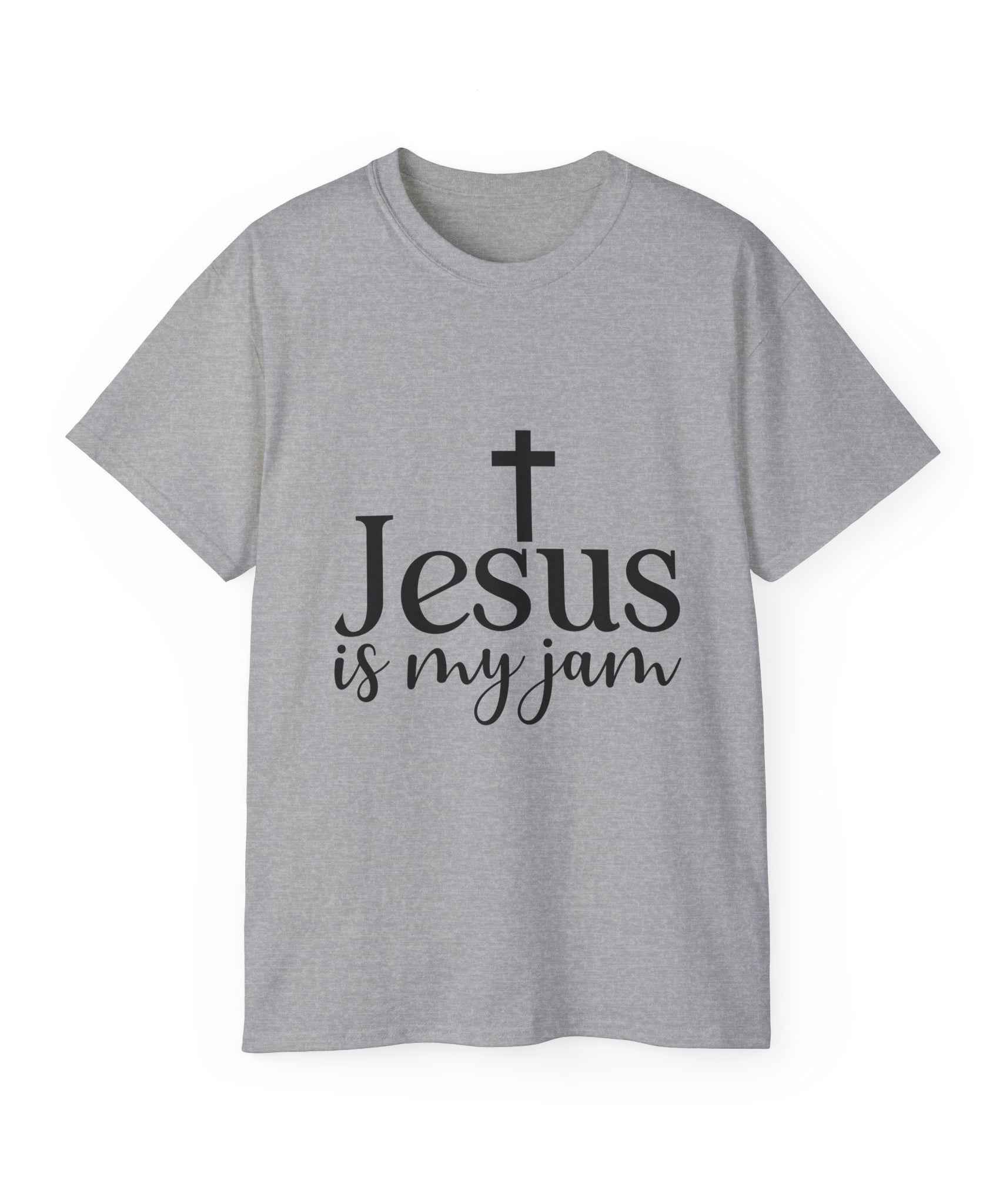 Unisex Jesus is my jam Tee - Inspirational Casual Wear, Christian T-Shirt, Motivational Gift, Faith-Based Apparel, Everyday Comfort
