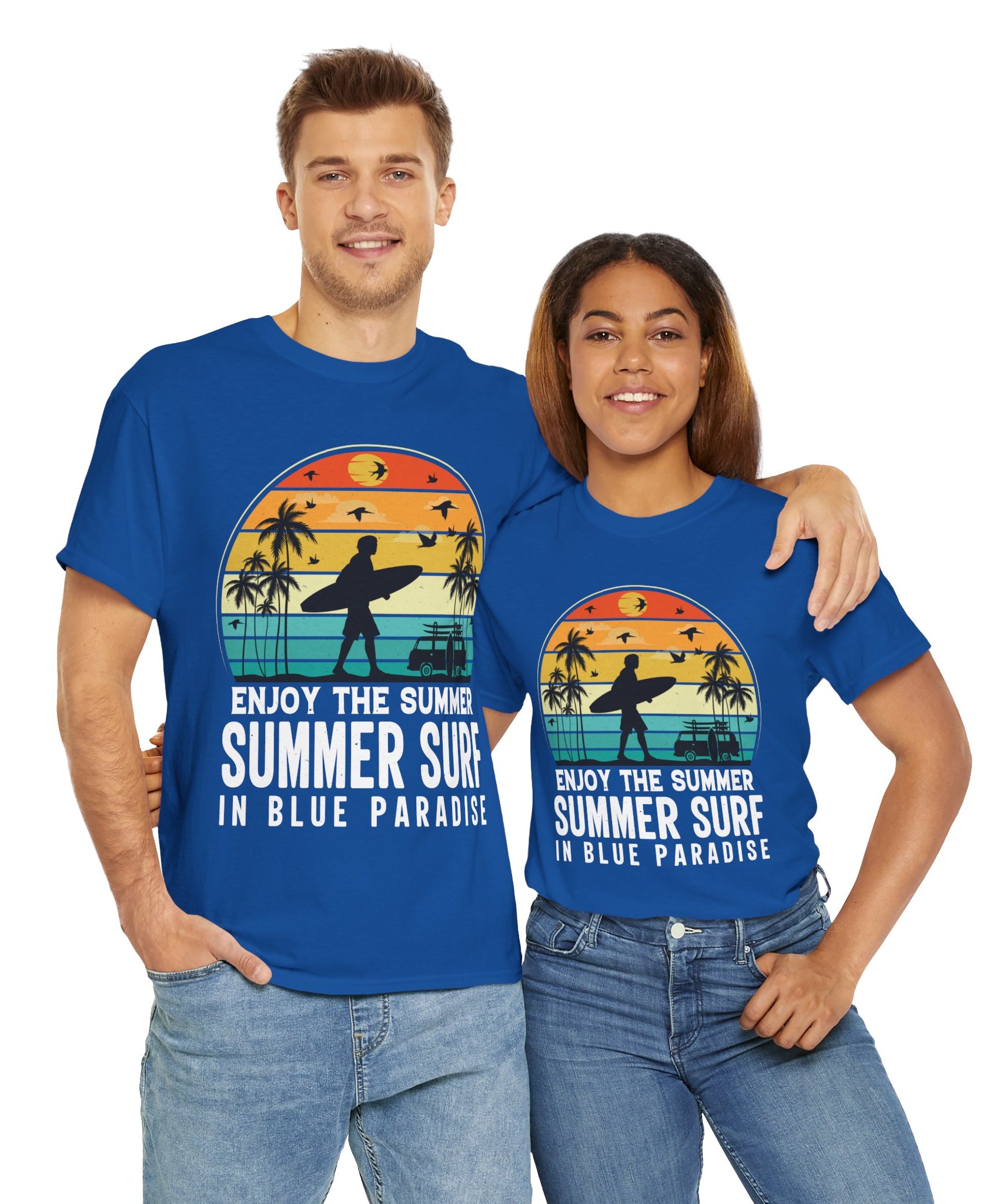 Summer Surf Van Sunset Shirt