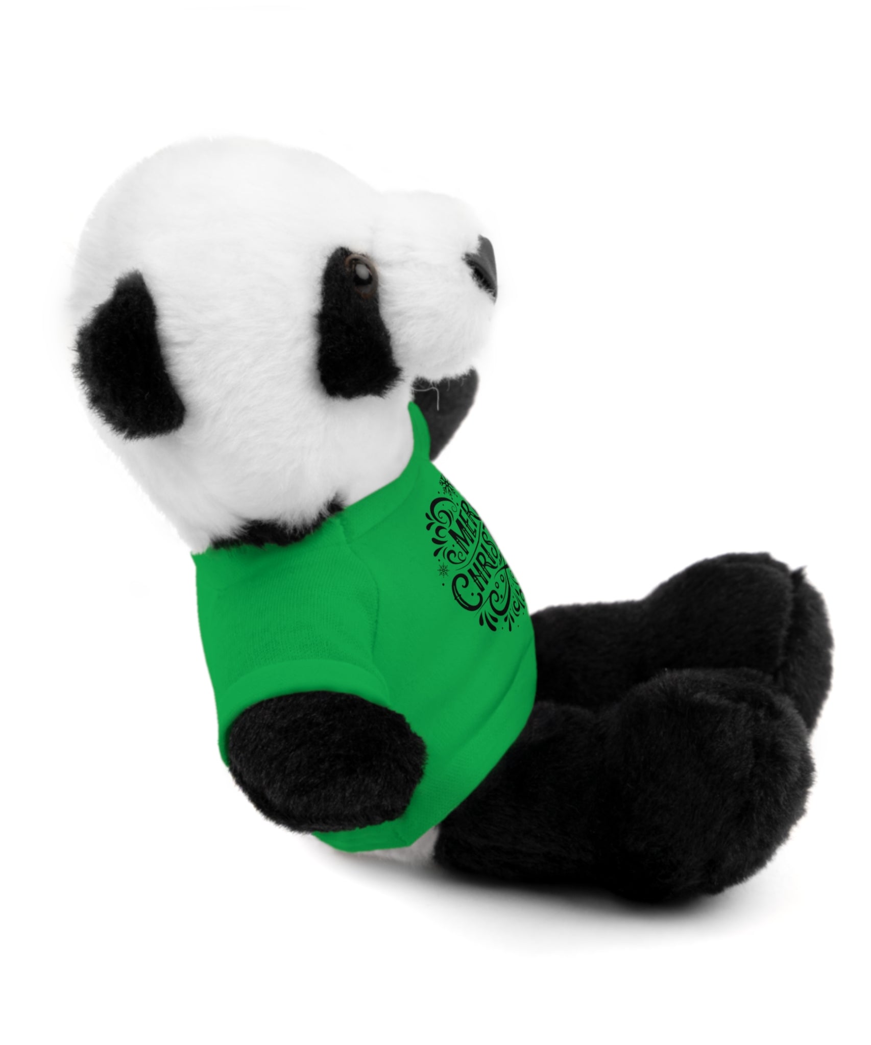 Festive Merry Christmas Stuffed Panda | Gallory Hive