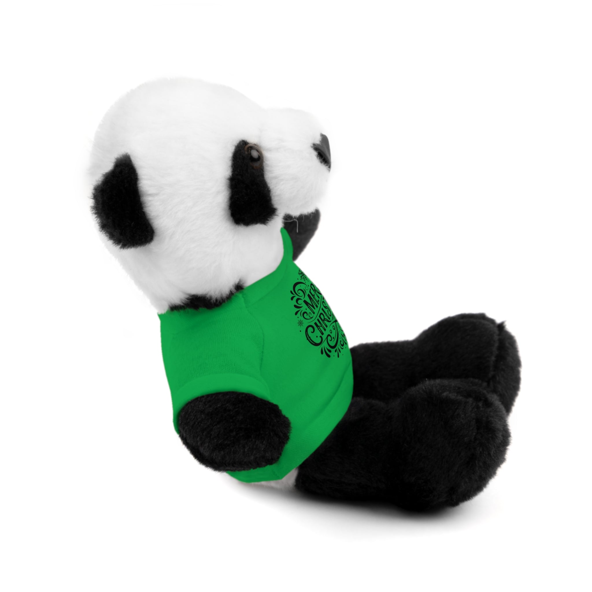 Festive Merry Christmas Stuffed Panda | Gallory Hive
