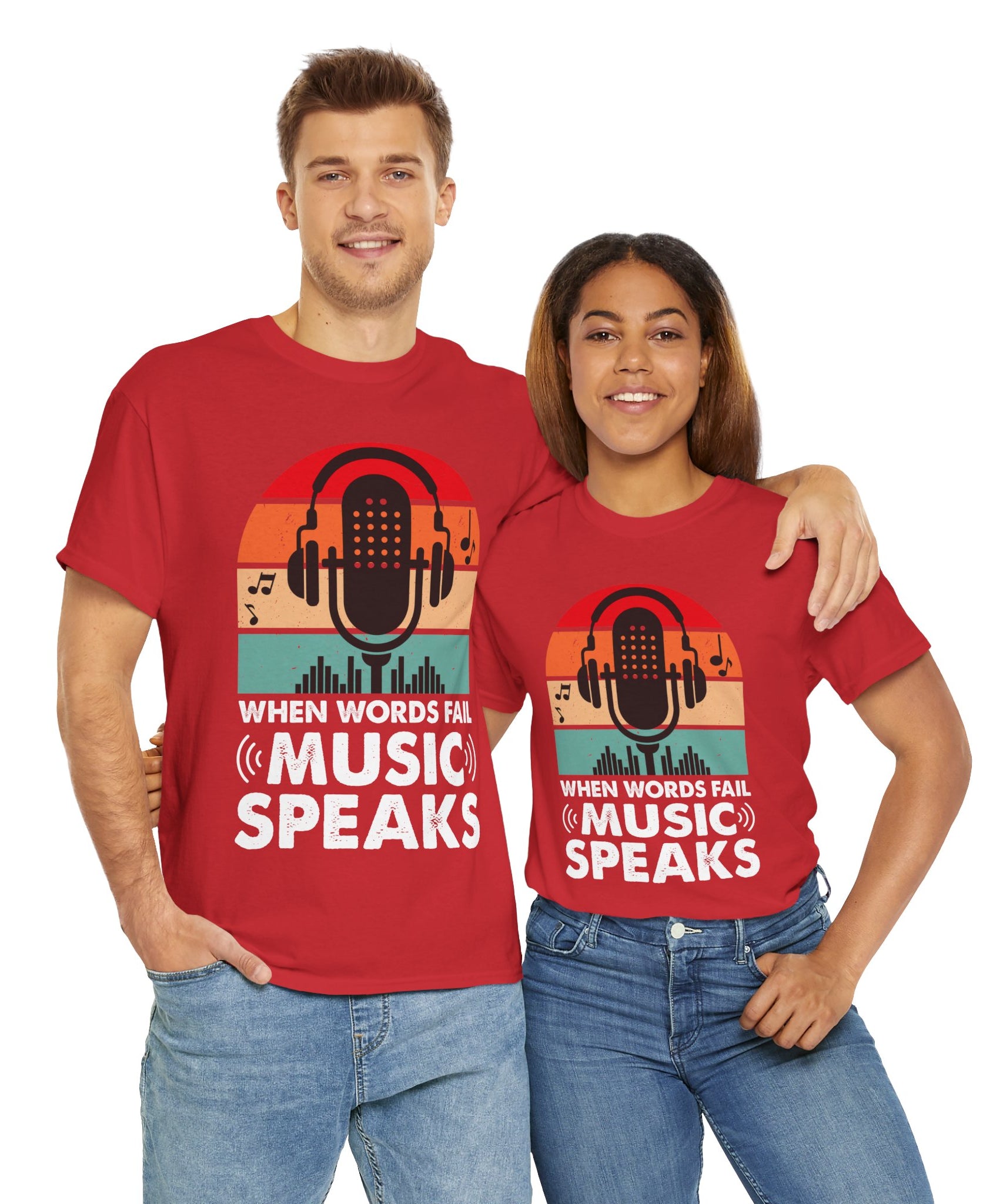 Vintage Audio Tee – Music Lover Style