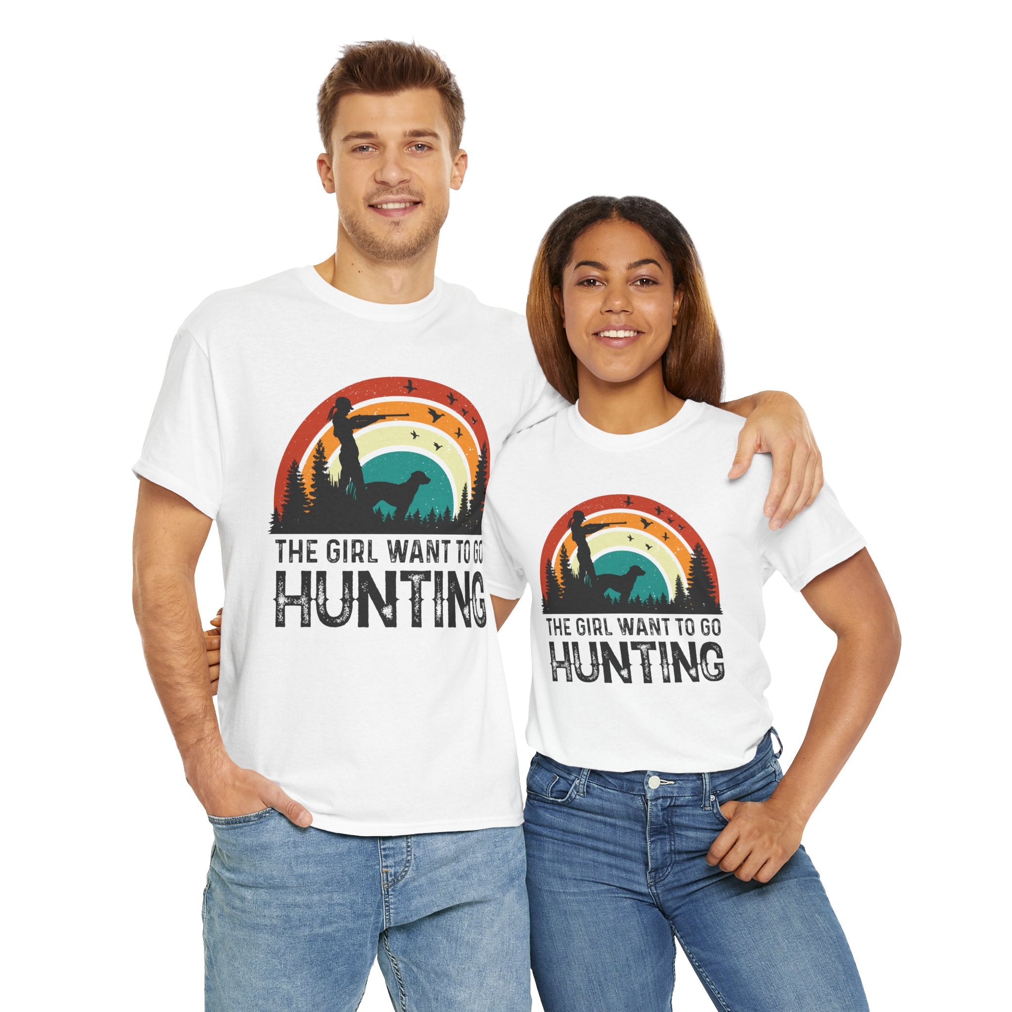 Retro Hunter Shirt – Birds & Pines