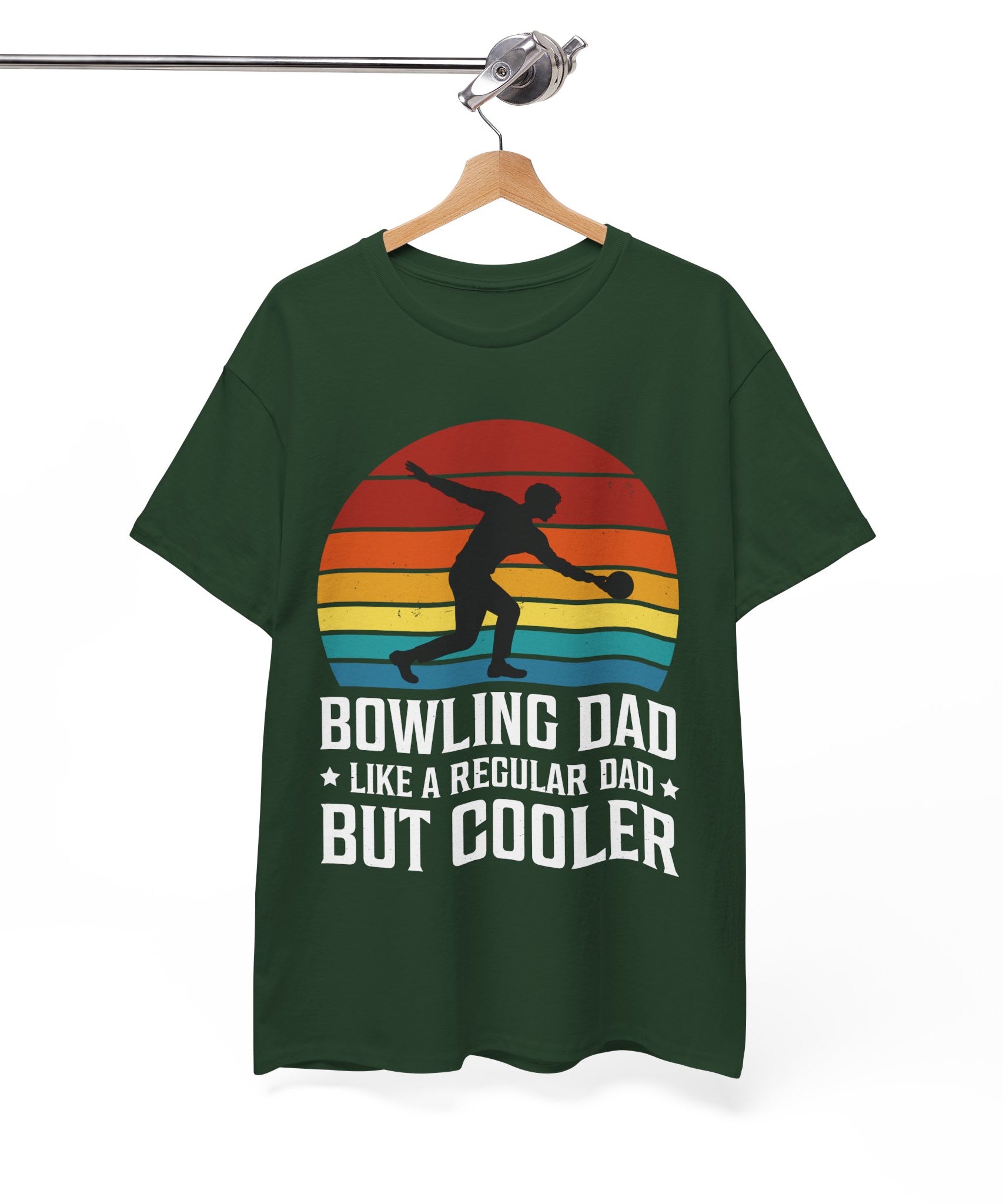 Retro Bowling Dad Tee - Unique Father's Day Gift | Gallory Hive