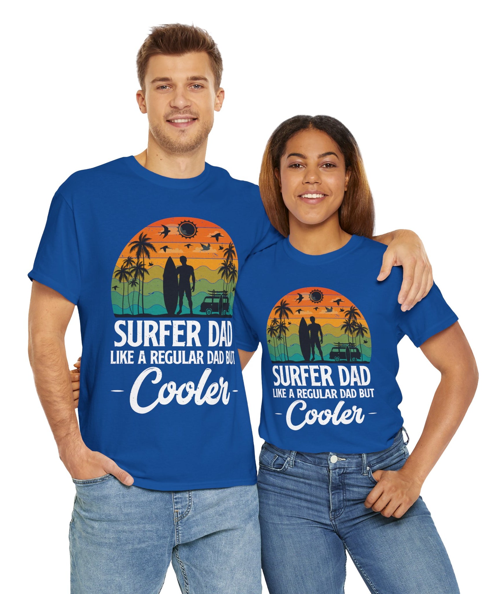 Vintage Surf Van & Palm Tree T-Shirt