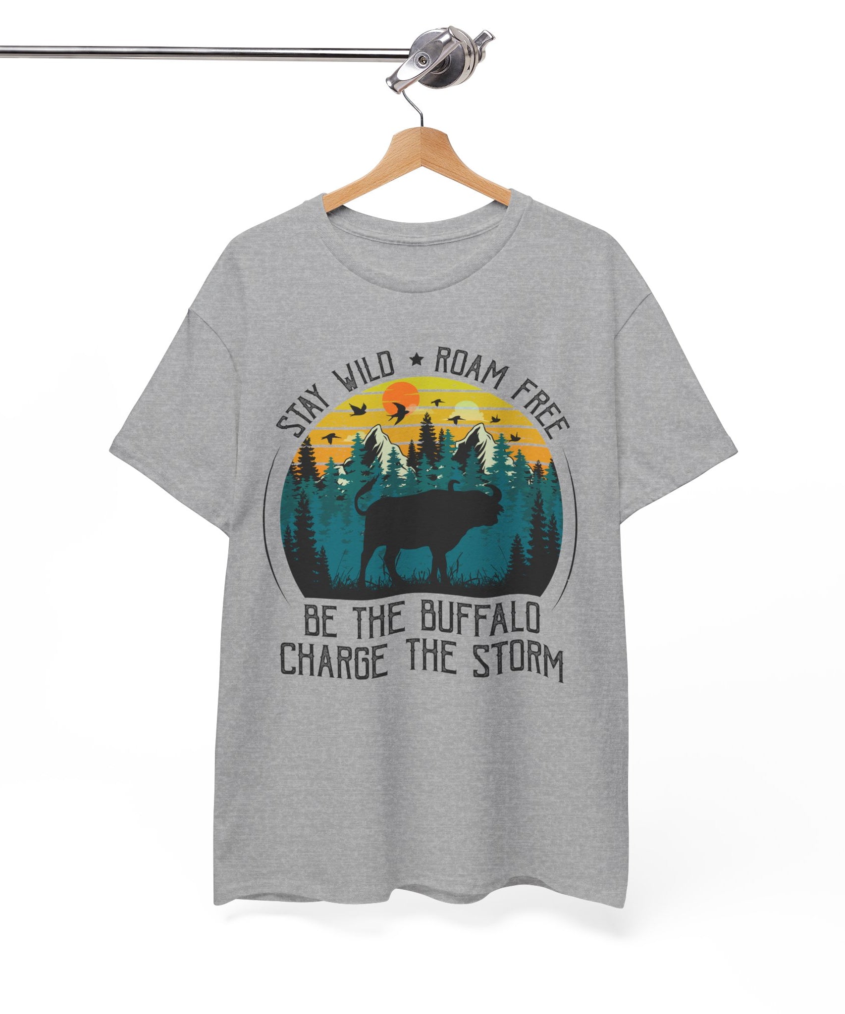 Wild Buffalo Mountain Graphic Tee
