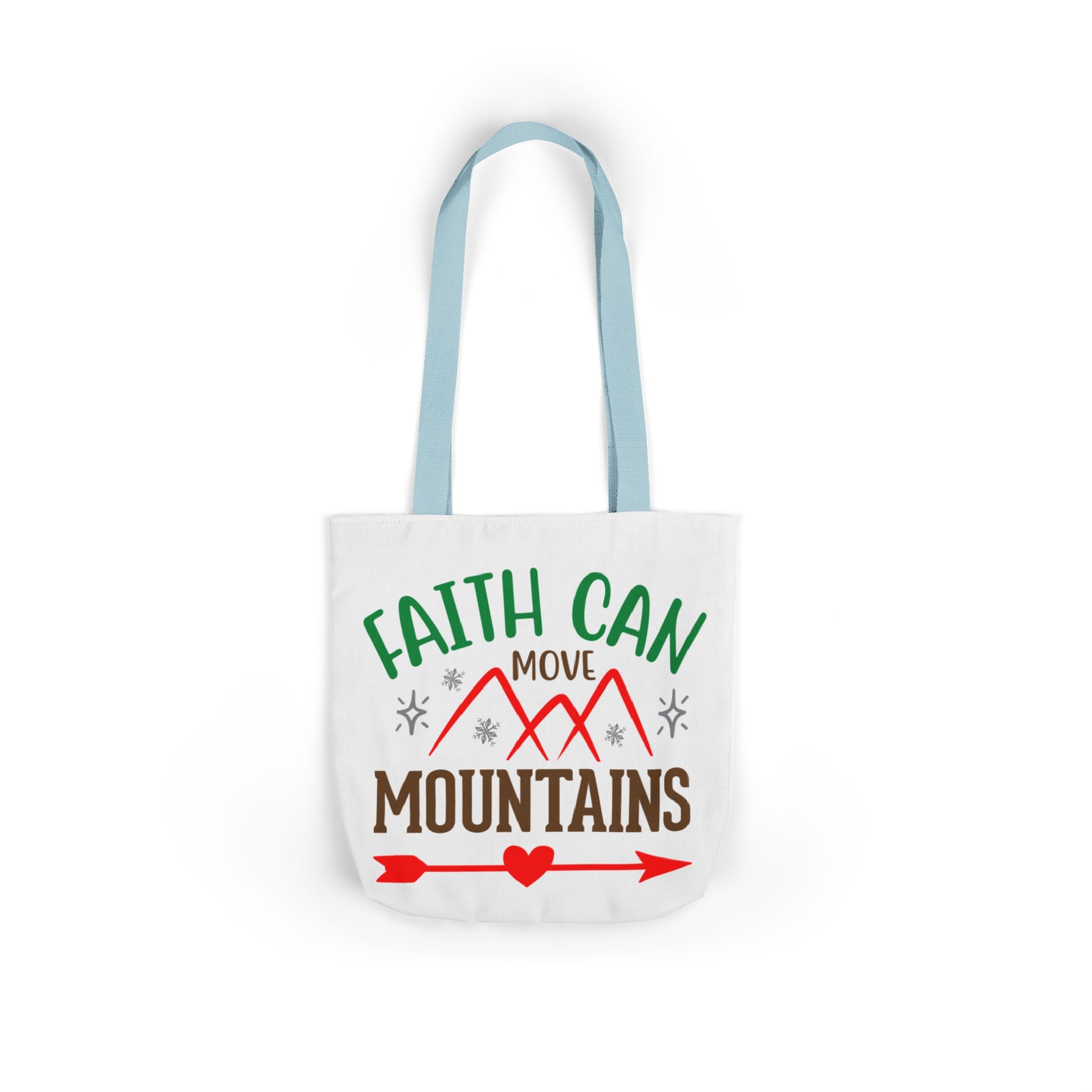 Inspirational Quote Canvas Polyester Tote