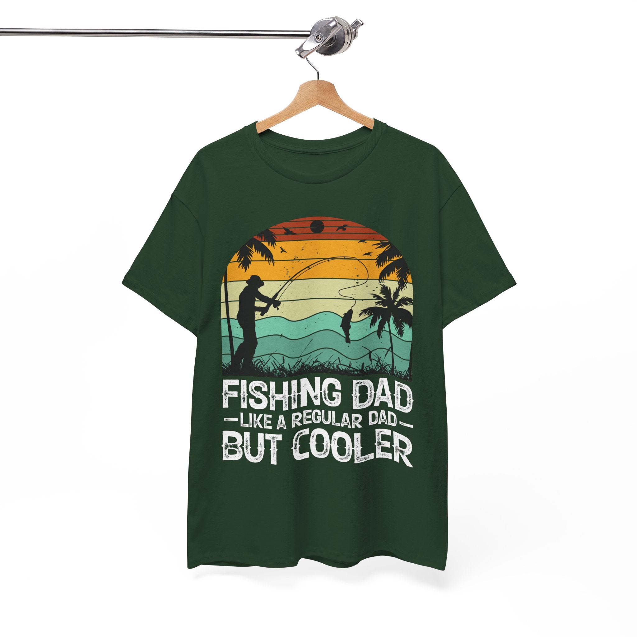 Minimalist Tropical Fishing Tee | Gallory Hive