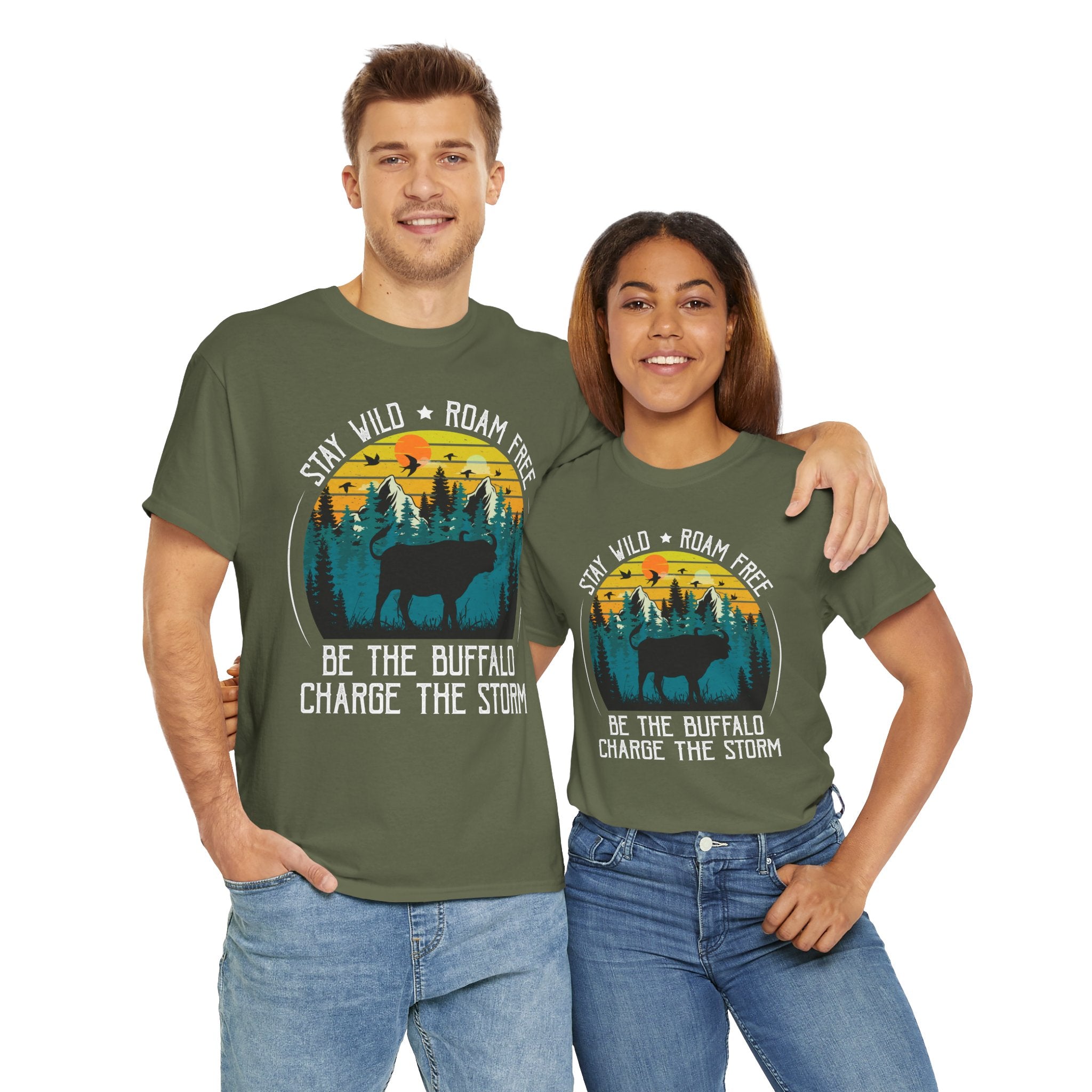 Wild Buffalo Mountain Graphic Tee
