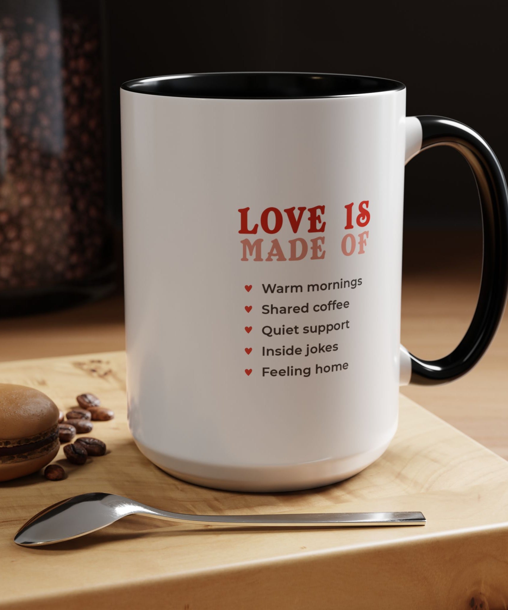 Romantic Love Quote Ceramic Coffee Mug | Gallory Hive