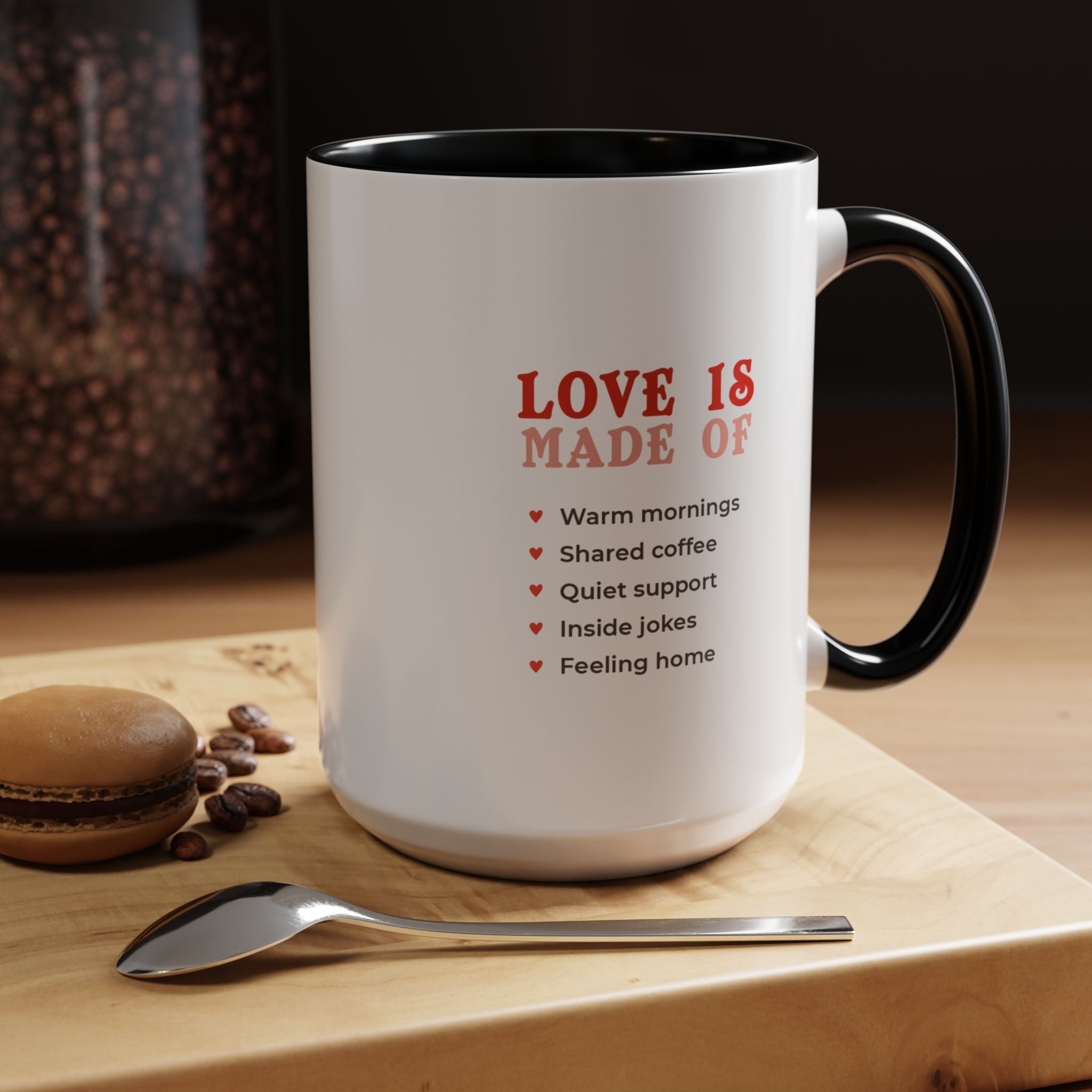 Romantic Love Quote Ceramic Coffee Mug | Gallory Hive