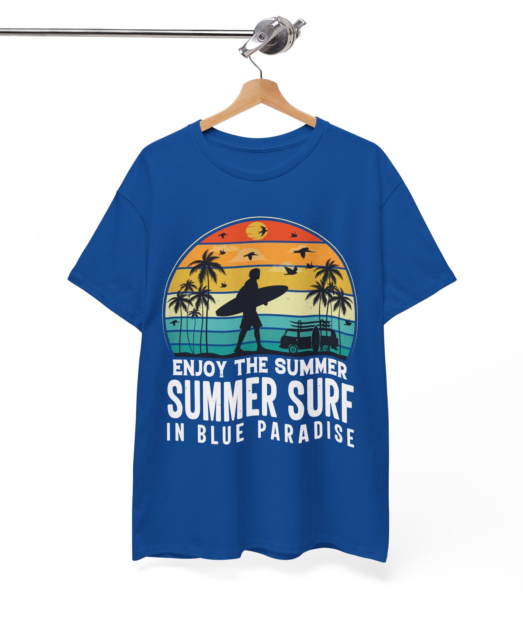 Summer Surf Van Sunset Shirt | Gallory Hive