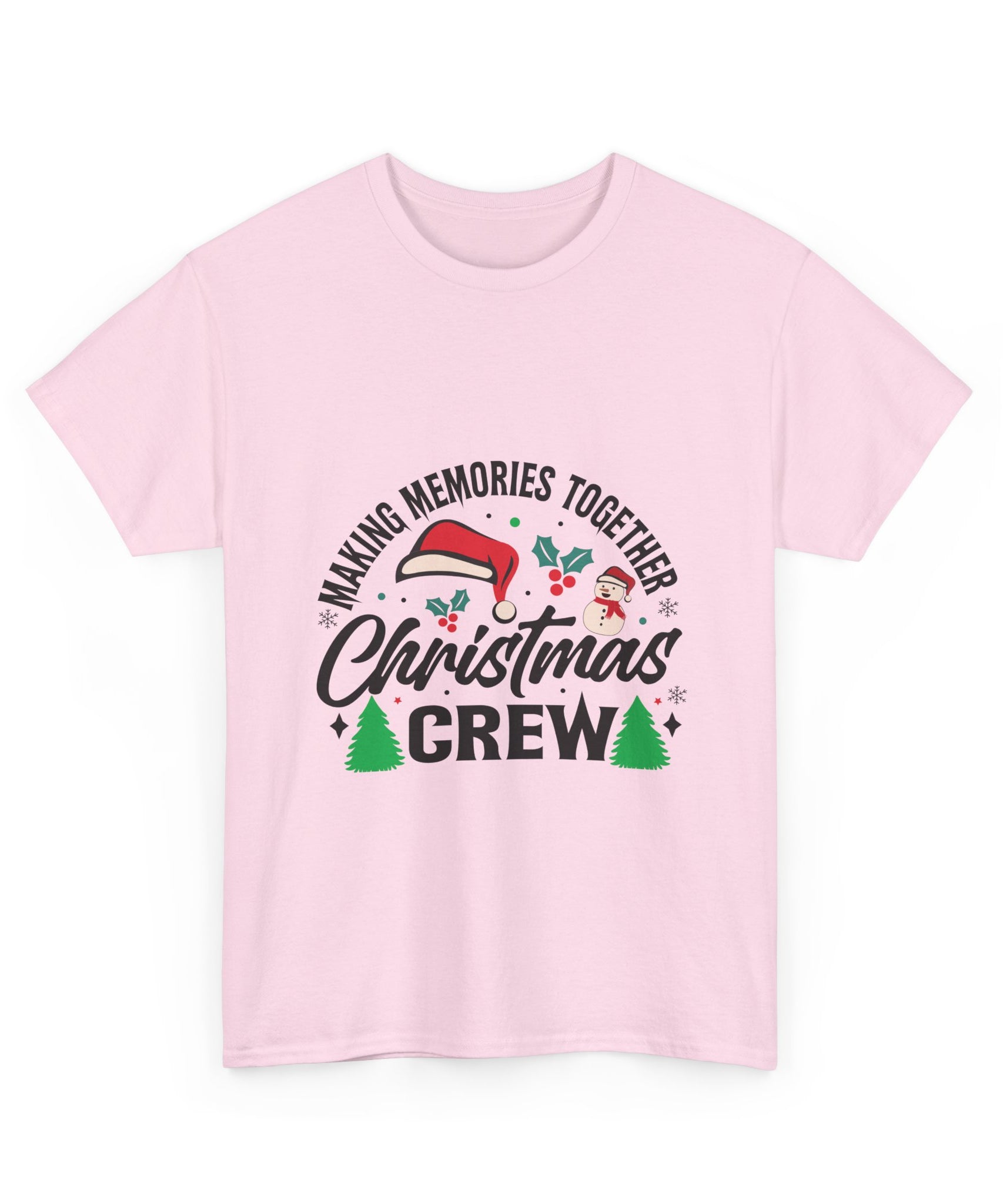 Santa Hat Snowman Xmas Trees Cute Tee | Gallory Hive