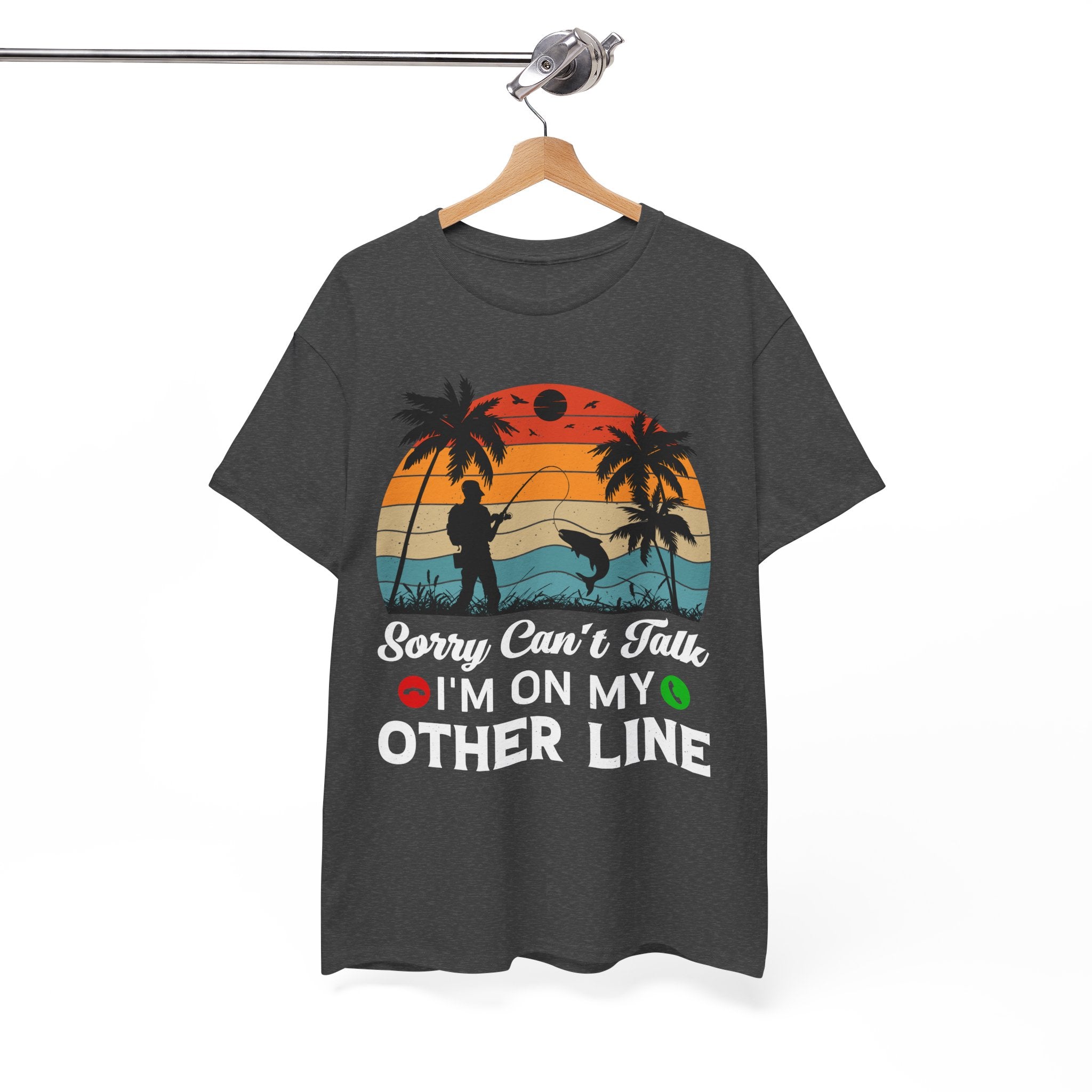 Funny Fishing T-Shirt – On My Other Line