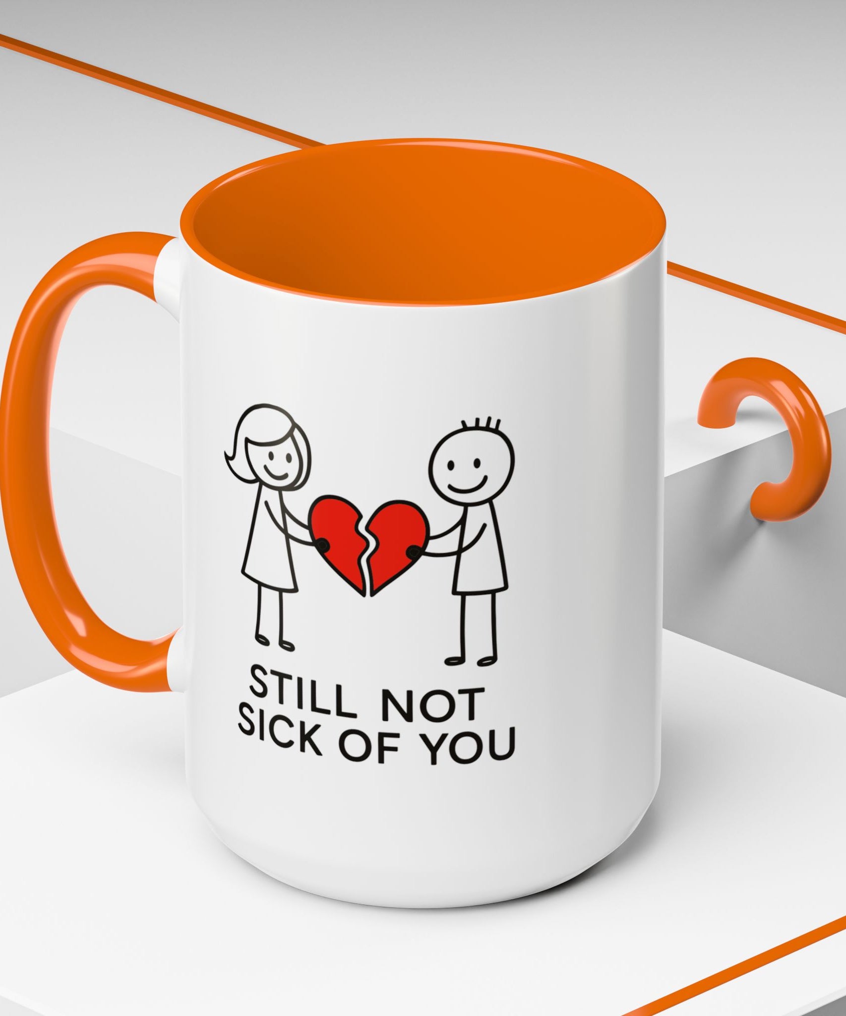 Romantic Funny Ceramic Mug | Gallory Hive