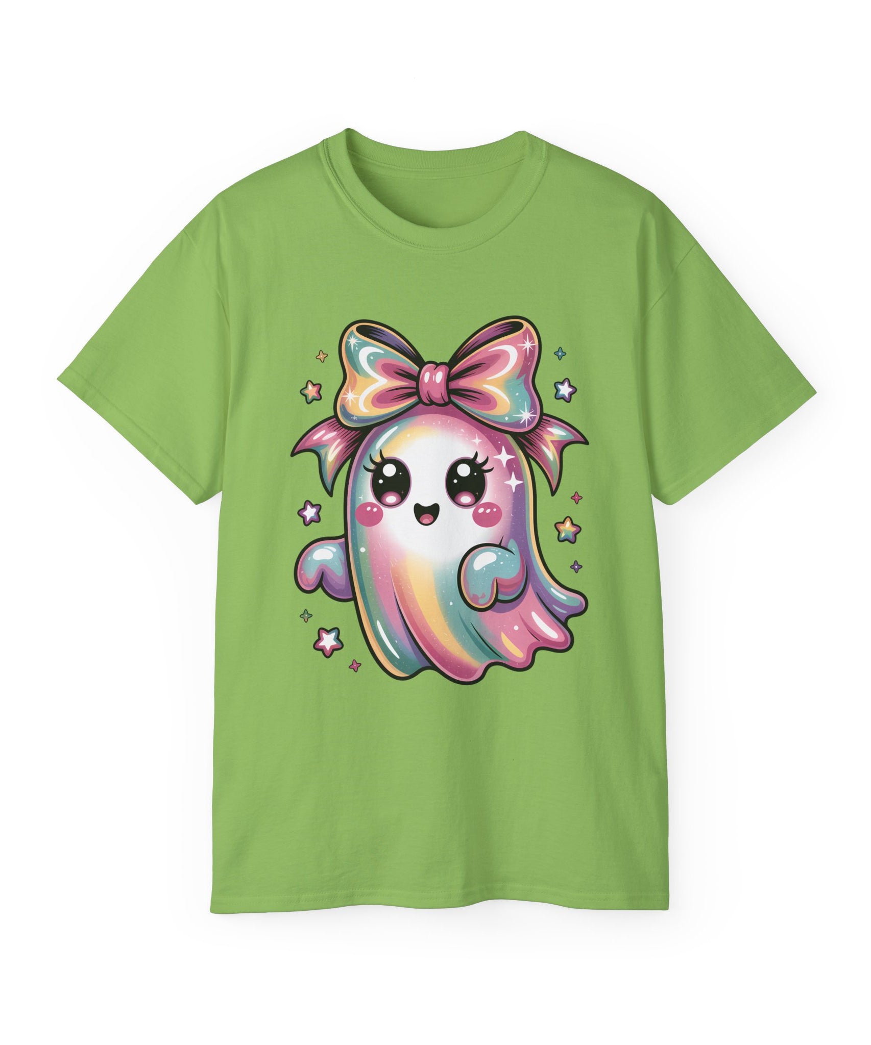 Happy Ghost T-Shirt - Adorable Pastel Tee