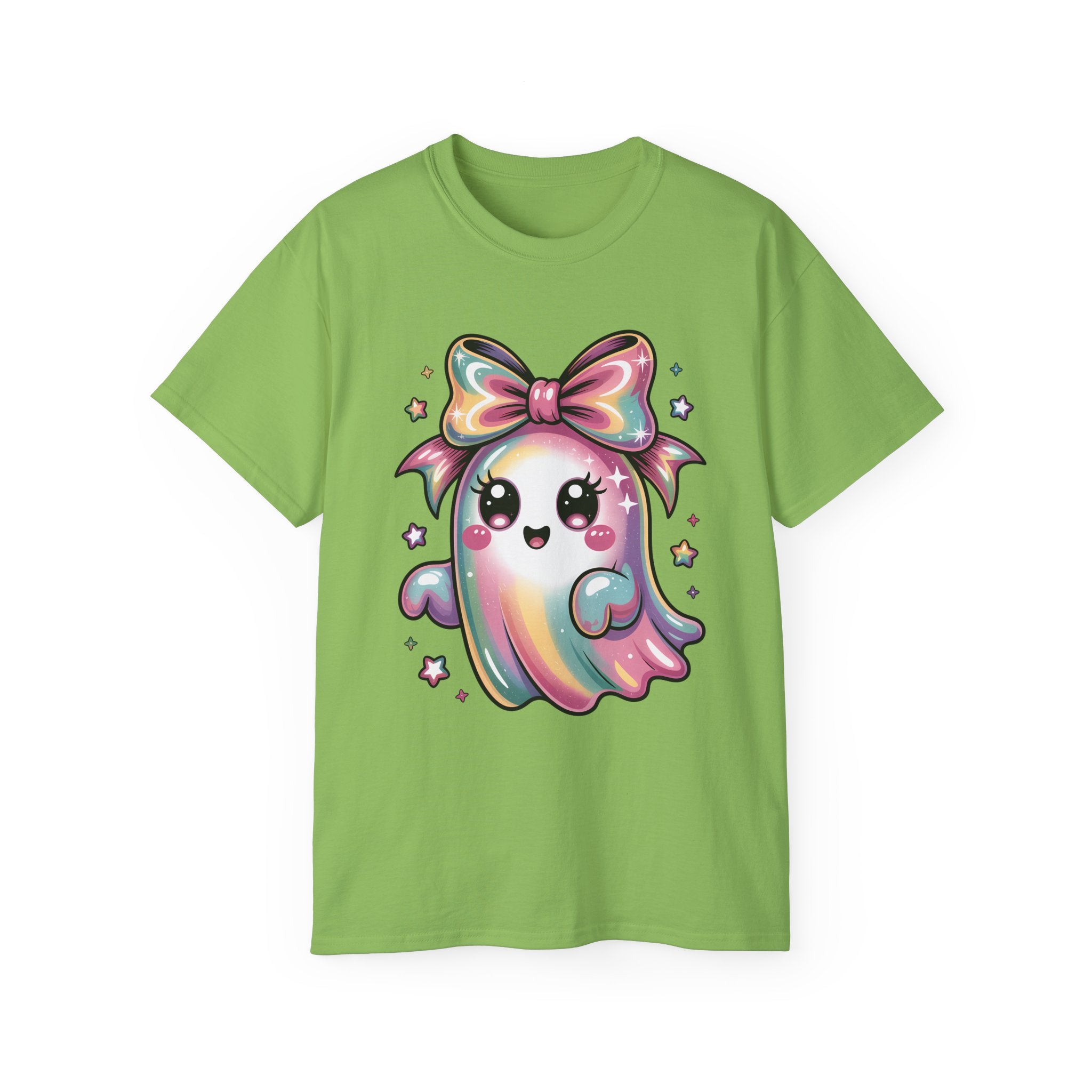 Happy Ghost T-Shirt - Adorable Pastel Tee