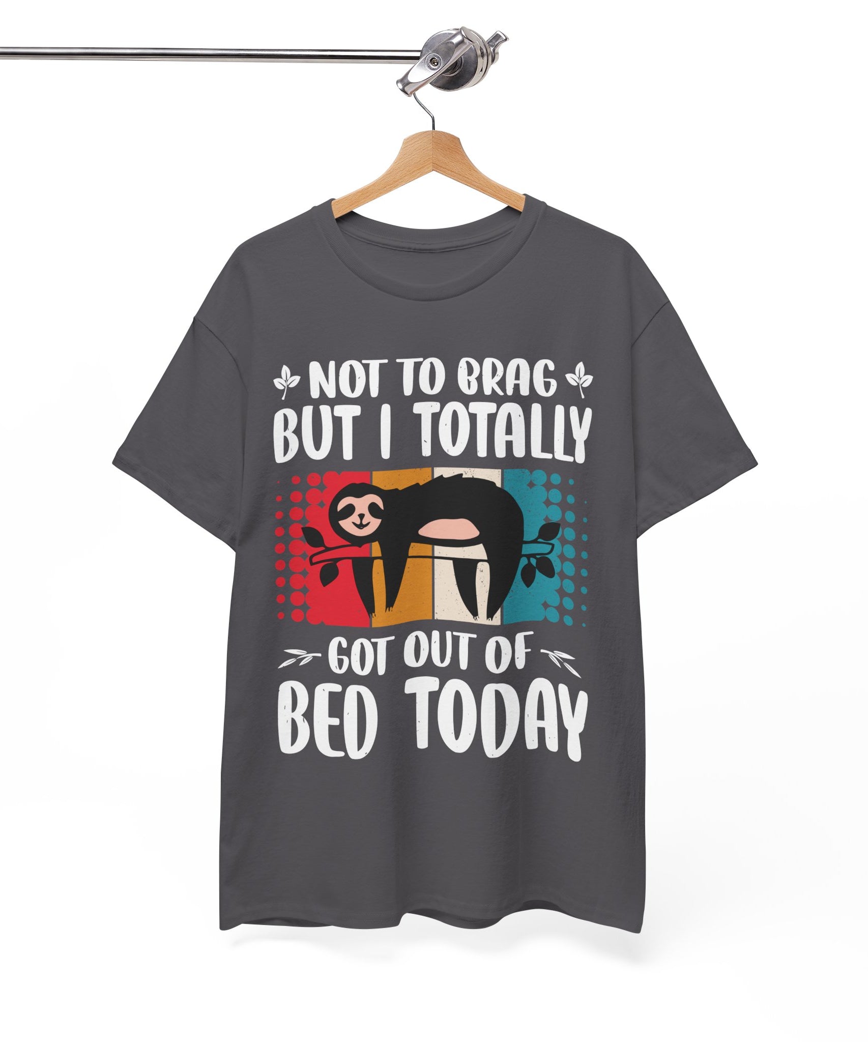 Vintage Got Out of Bed Sloth T-Shirt | Gallory Hive