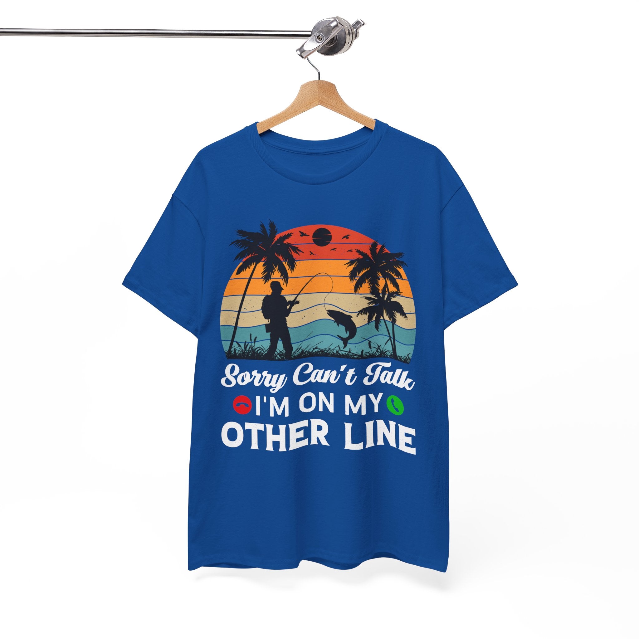 Funny Fishing T-Shirt – On My Other Line