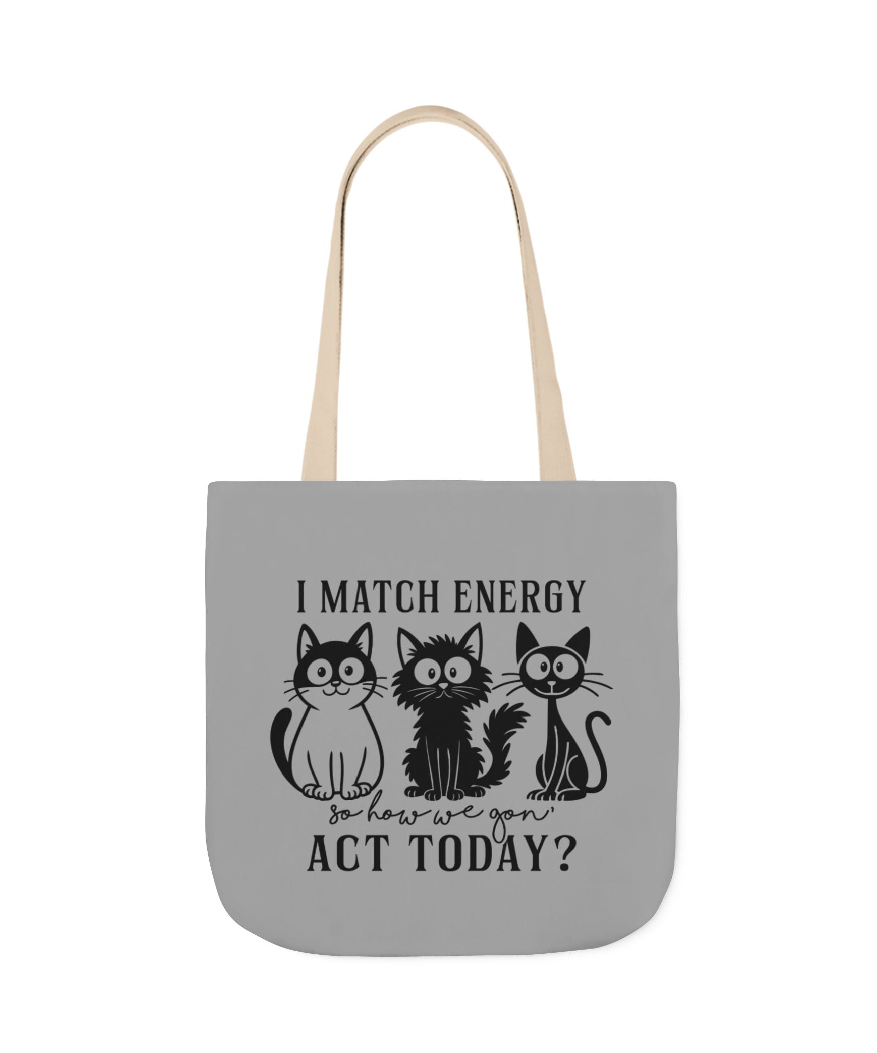 Gift for Cat Lovers – Light Grey Tote Bag