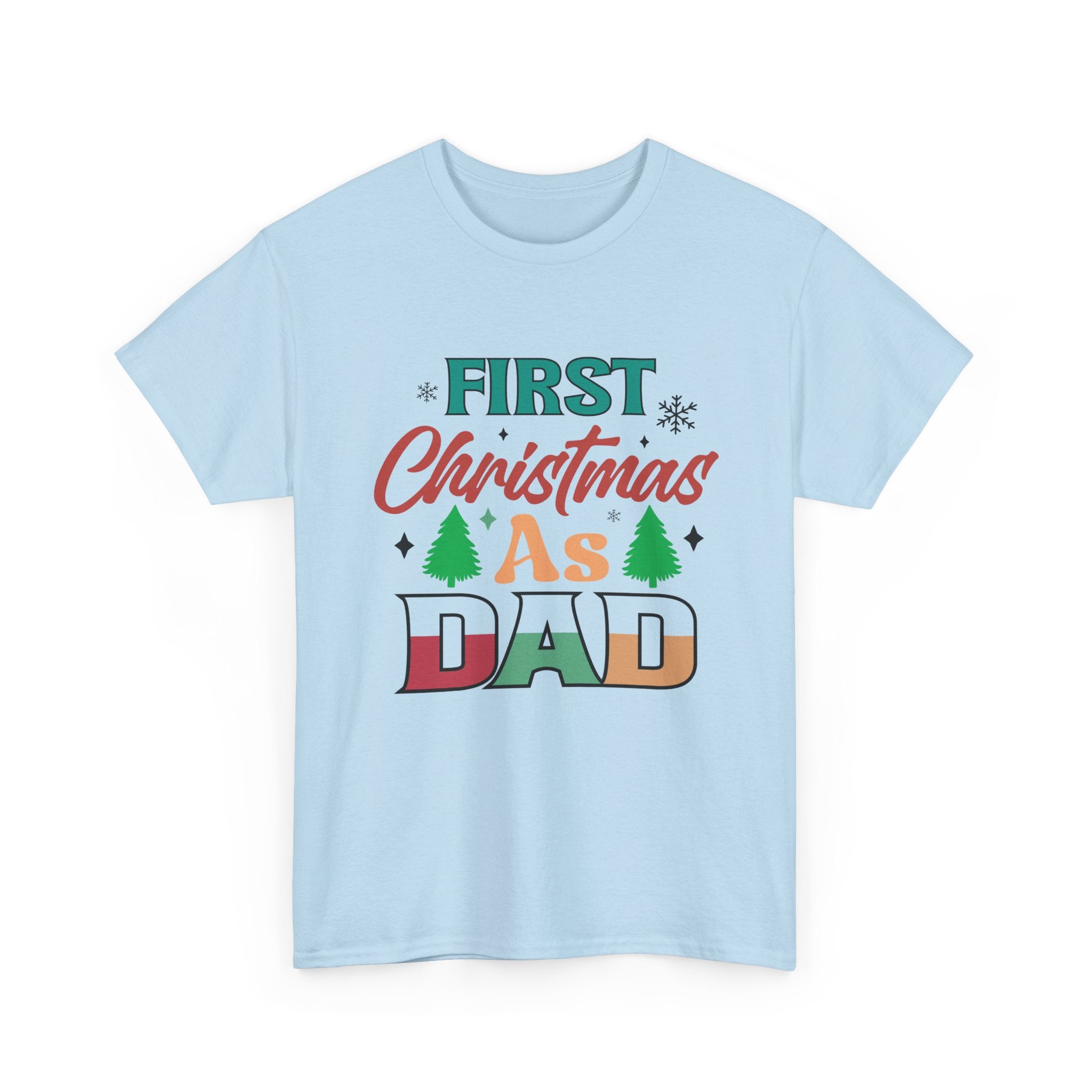 First Christmas as Dad T-Shirt | Gallory Hive