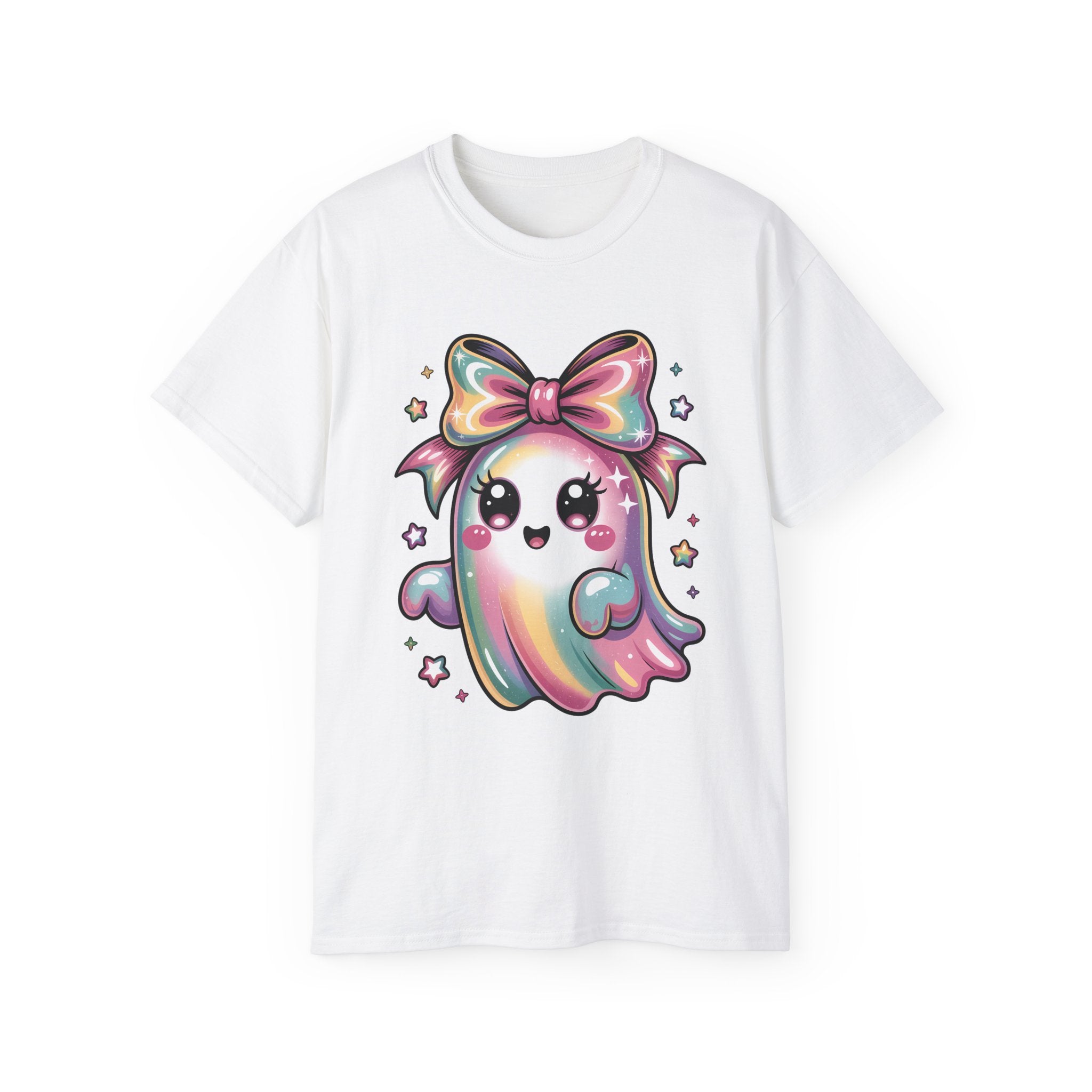 Happy Ghost T-Shirt - Adorable Pastel Tee | Gallory Hive