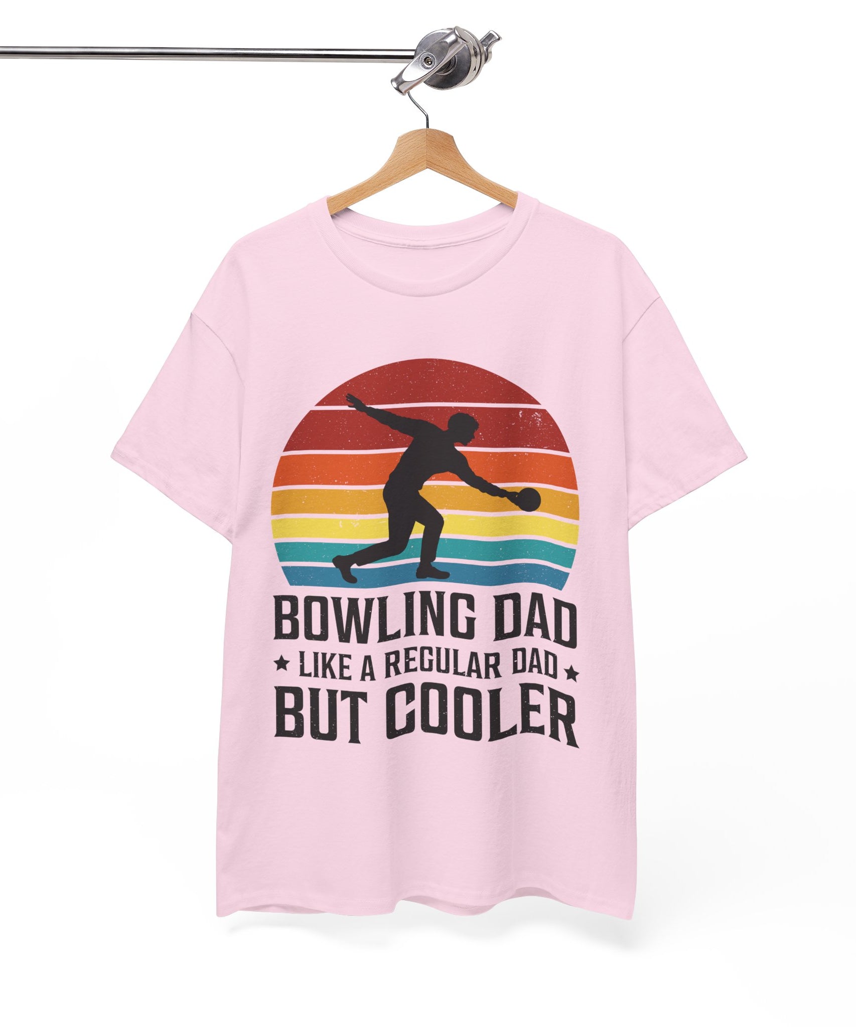 Retro Bowling Dad Tee - Unique Father's Day Gift