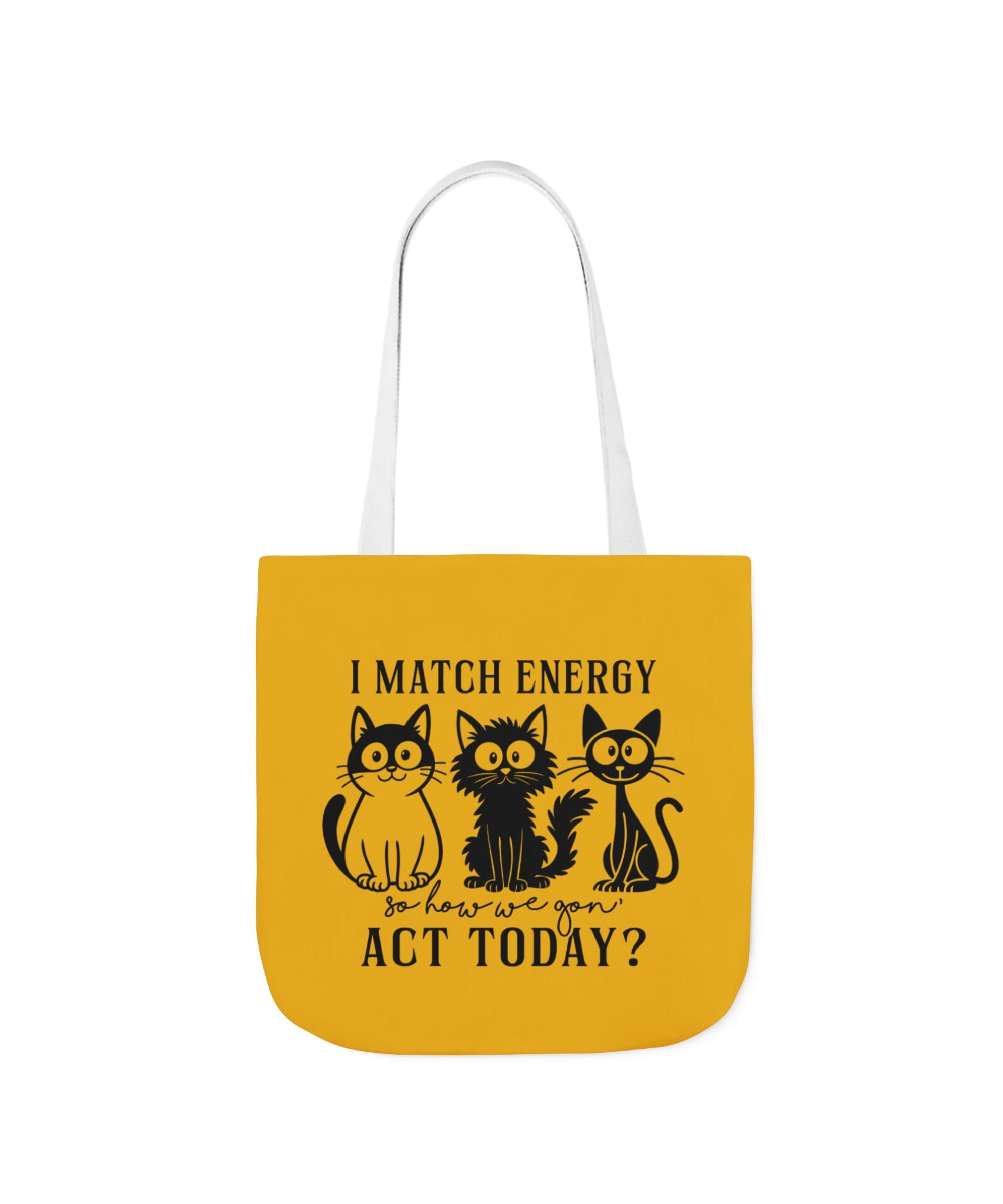 Cute Yellow Canvas Tote – Reusable Bag