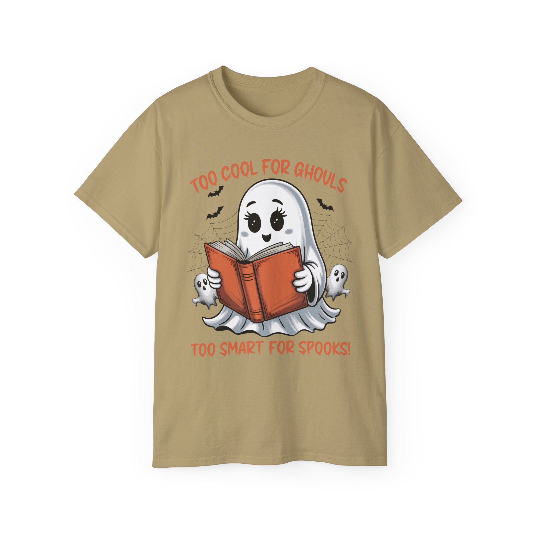 Cute Ghost Book T-Shirt Halloween | Gallory Hive