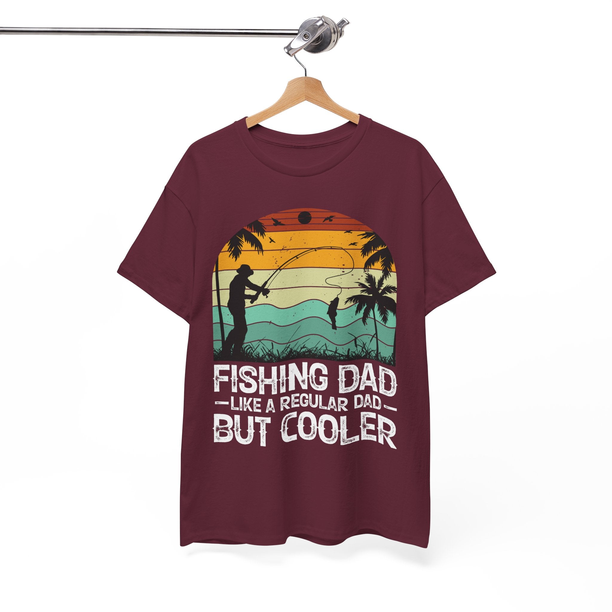 Minimalist Tropical Fishing Tee | Gallory Hive