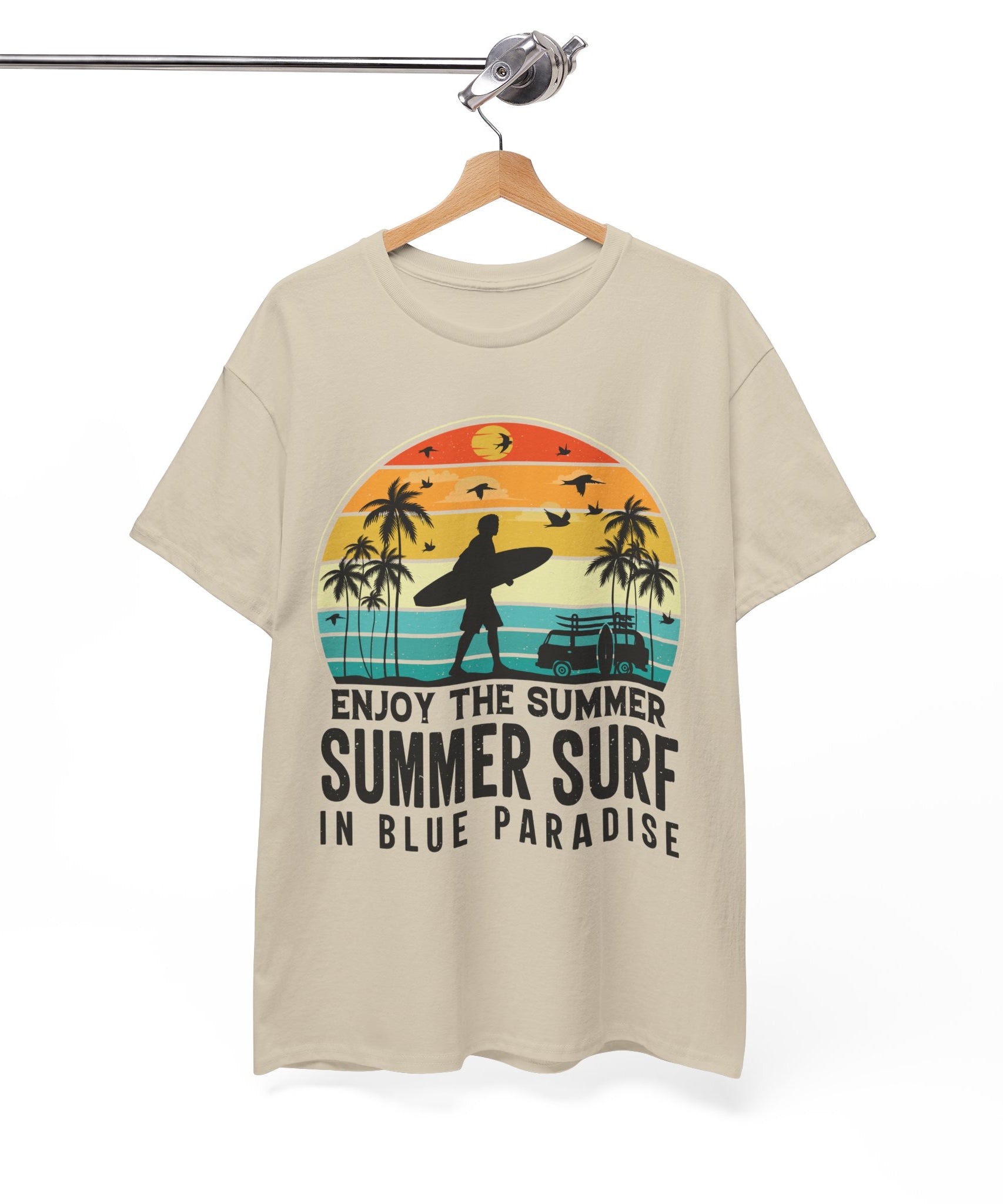 Summer Surf Van Sunset Shirt | Gallory Hive