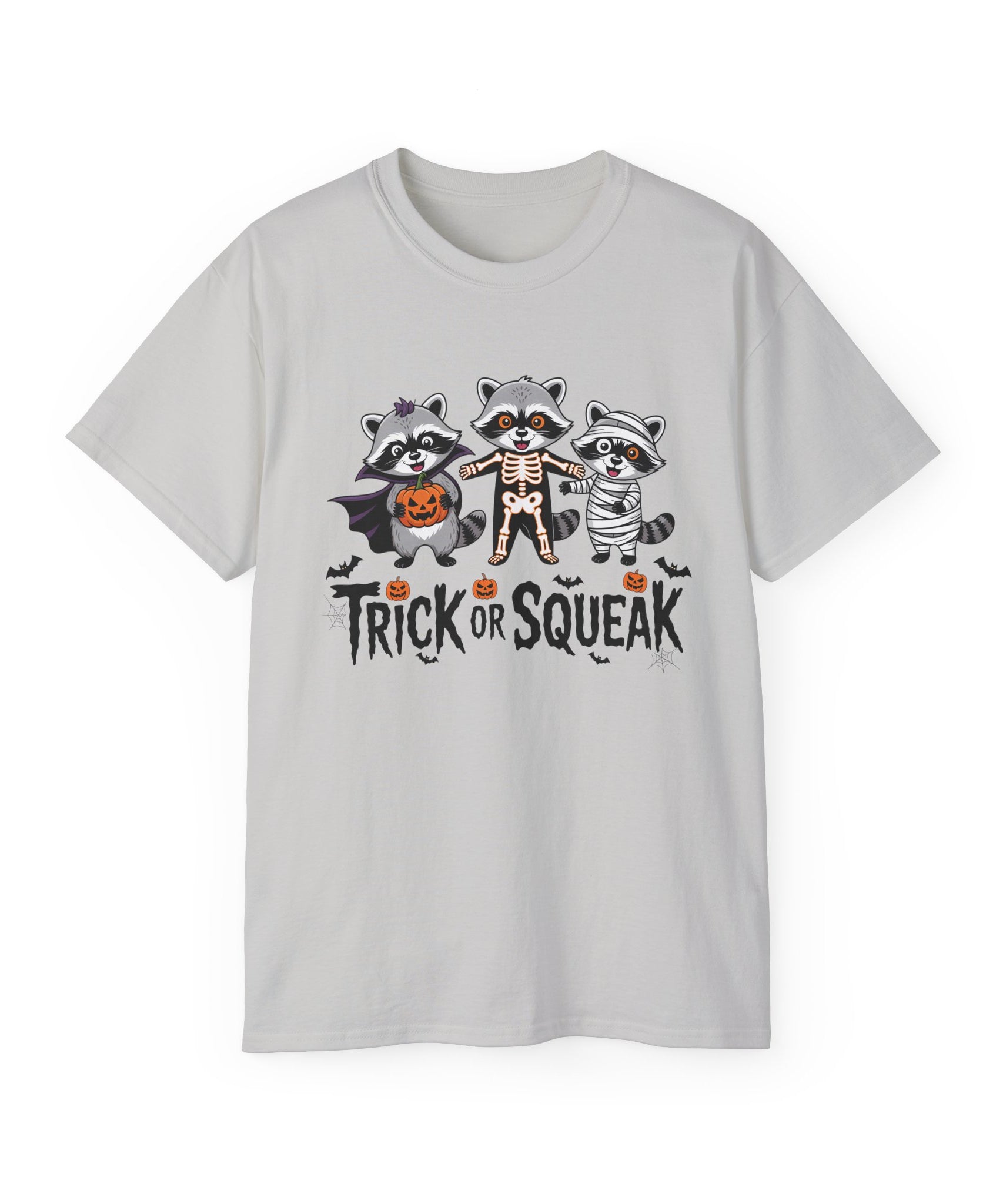 Cute Spooky Raccoon Halloween T-Shirt | Gallory Hive