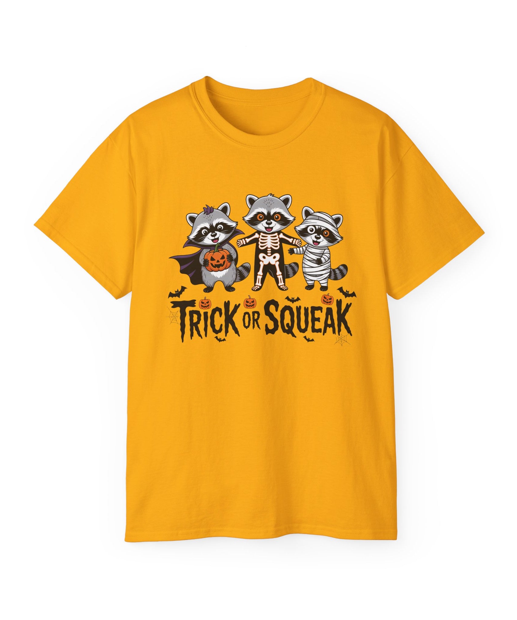 Cute Spooky Raccoon Halloween T-Shirt