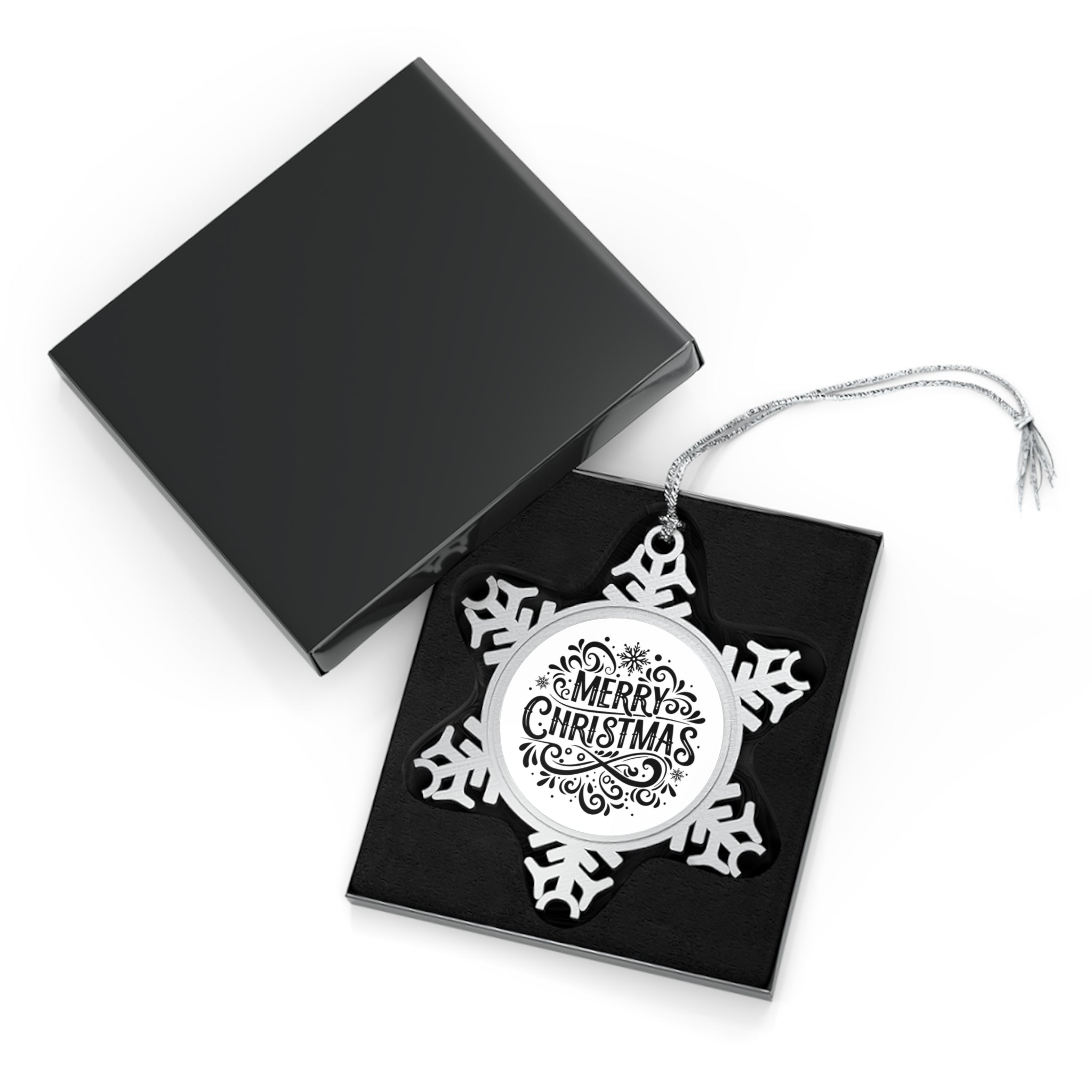 Christmas Pewter Snowflake Ornament | Gallory Hive