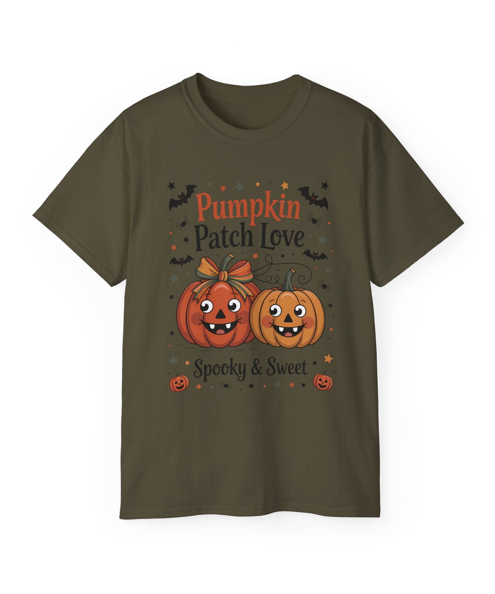 Halloween Pumpkin Couple Shirt