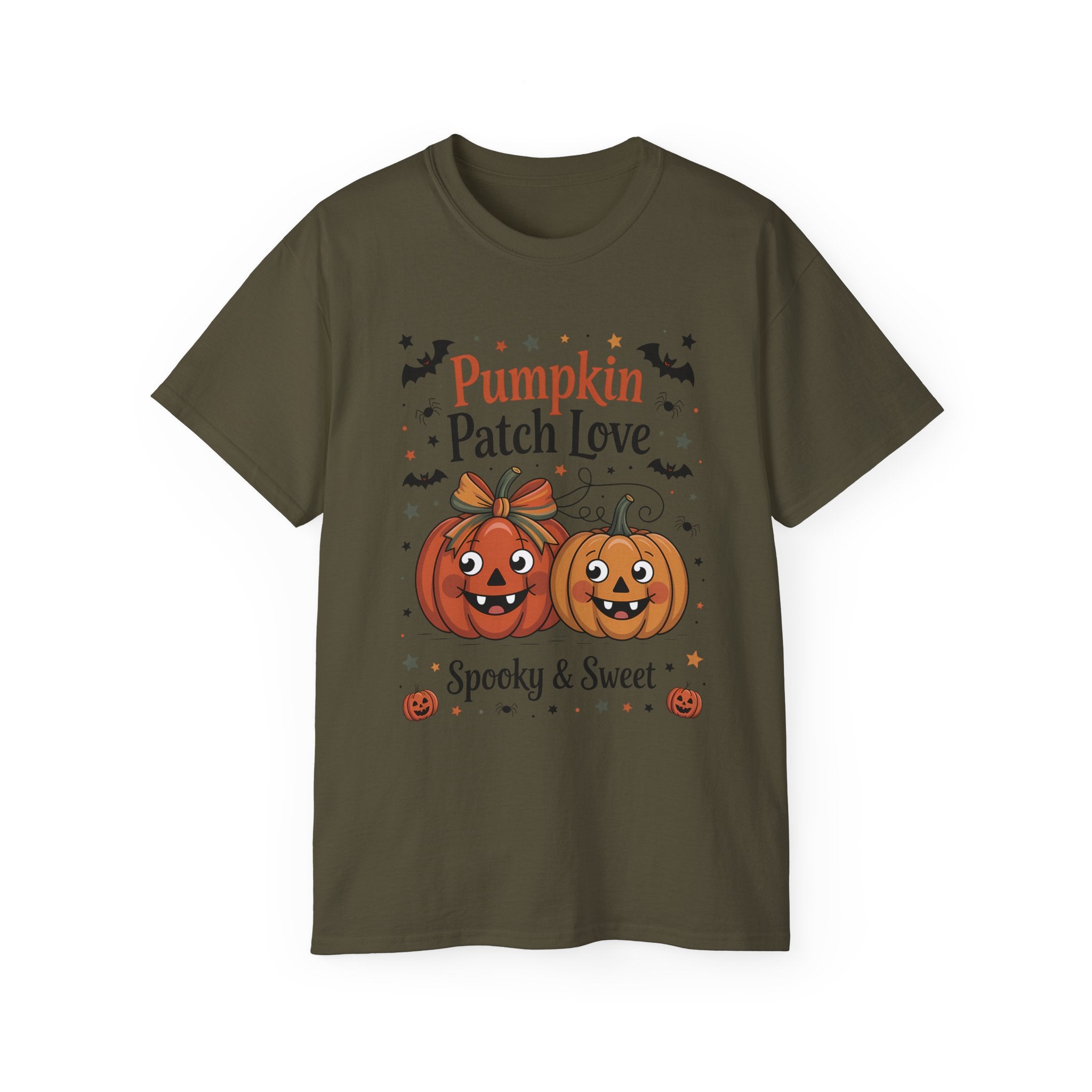 Halloween Pumpkin Couple Shirt
