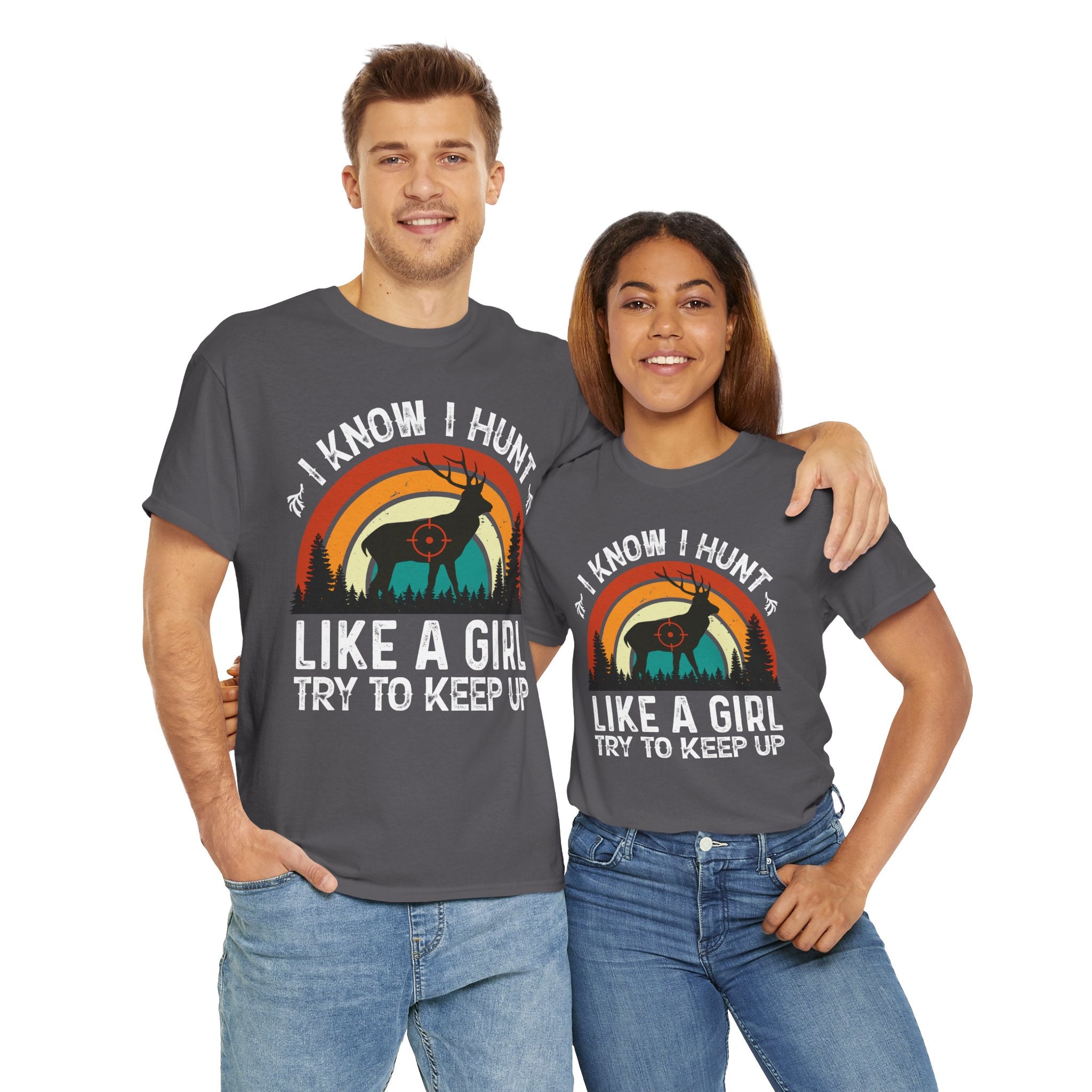 Sunset Target Deer Shirt – Hunting Vibes