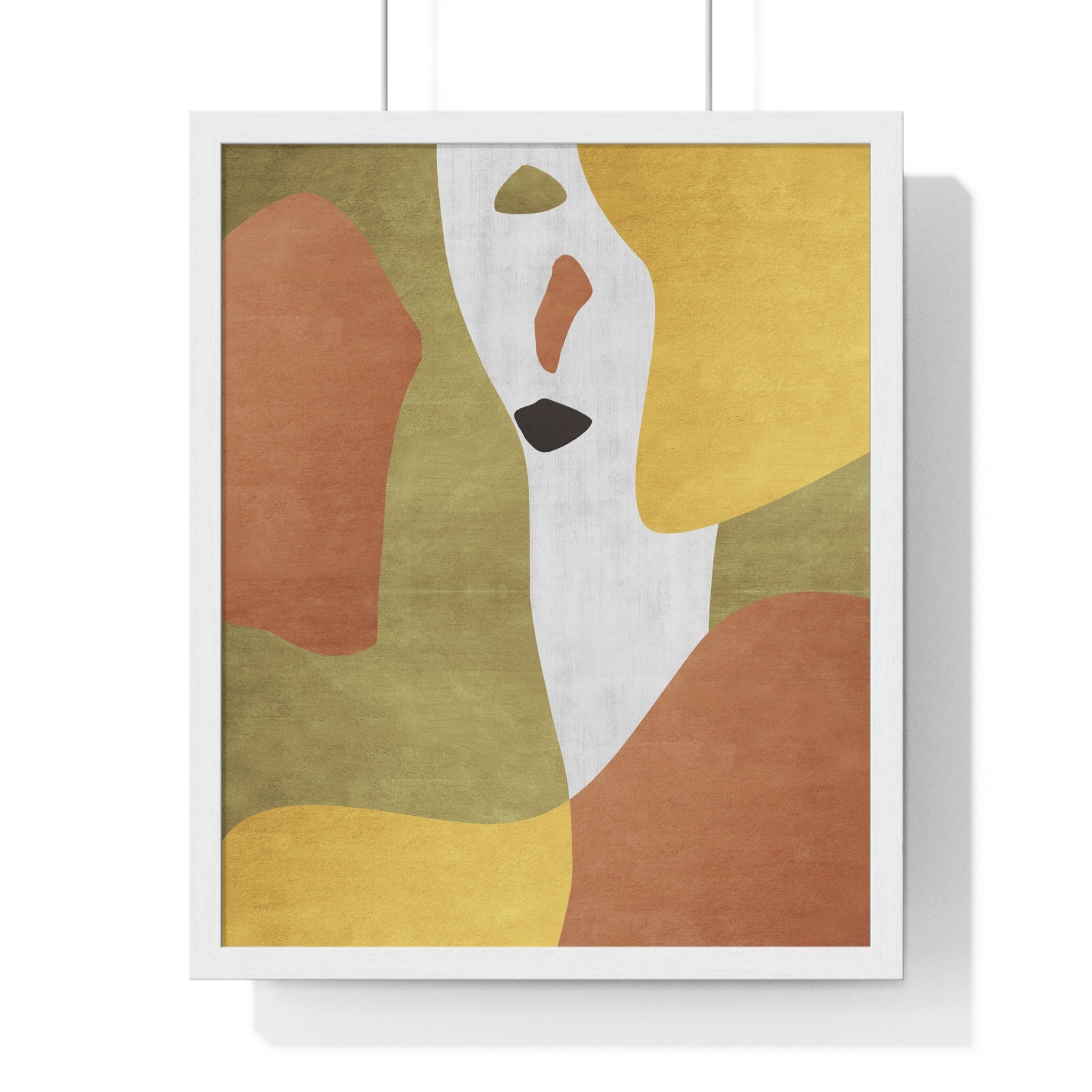 Abstract Carpet Texture Art – Wooden Framed Print