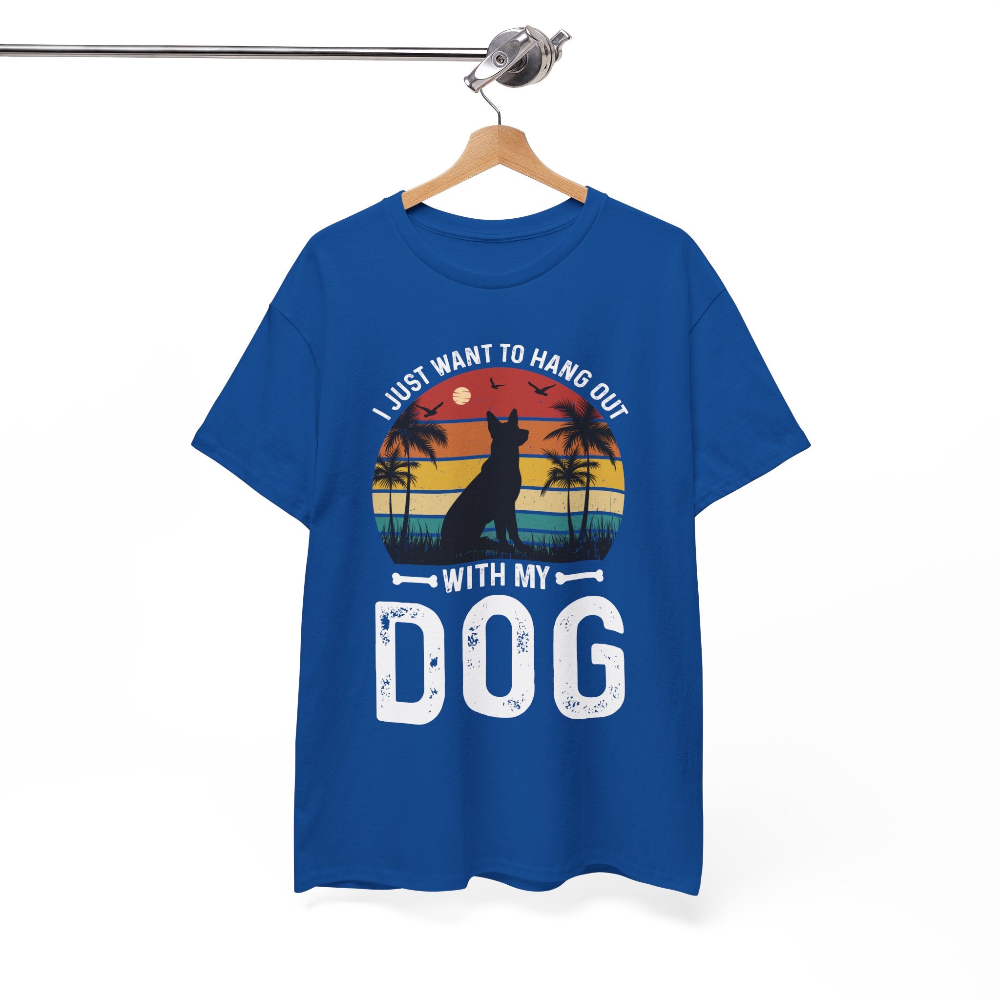 Sunset Dog Design - Beach Vibes T-shirt | Gallory Hive