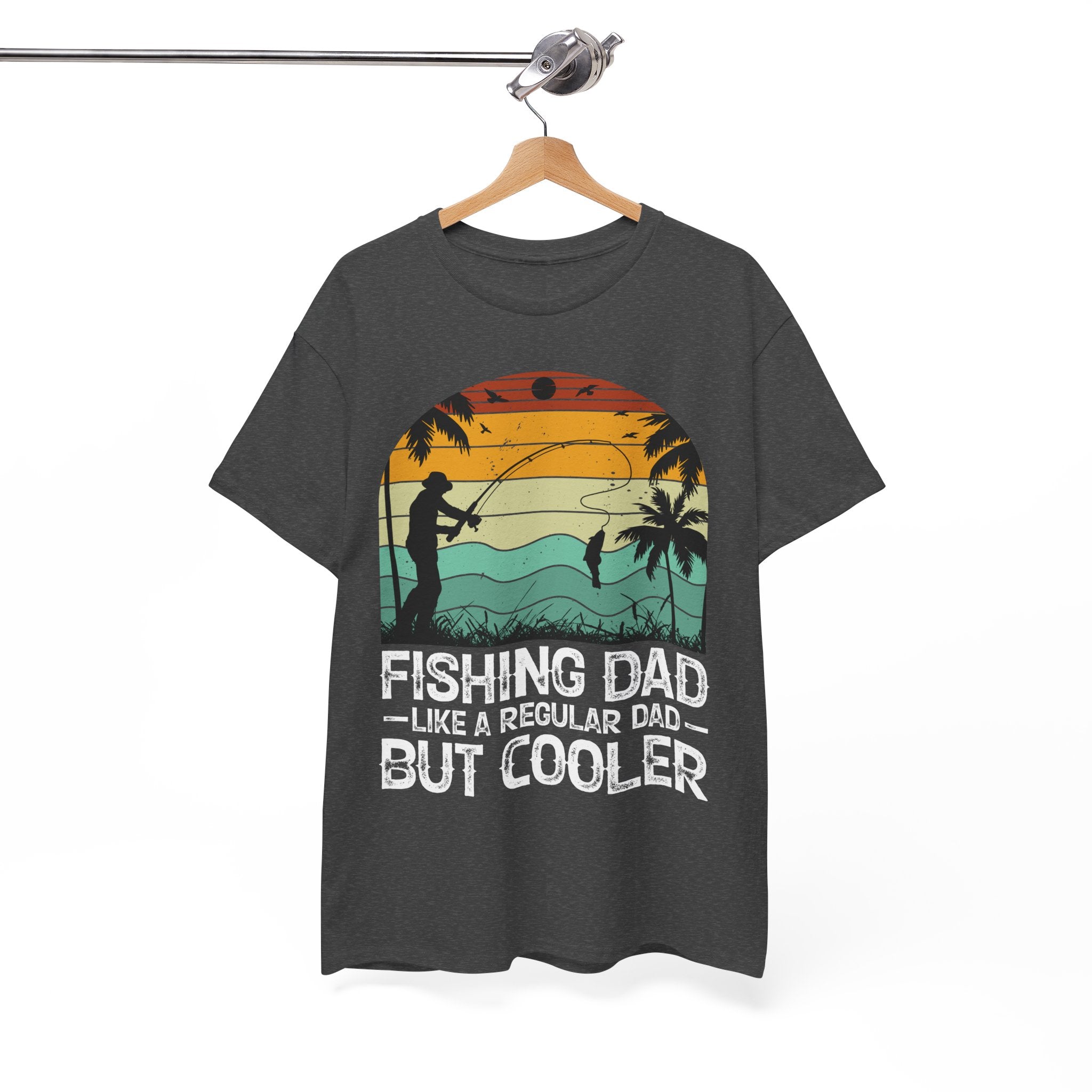 Minimalist Tropical Fishing Tee | Gallory Hive