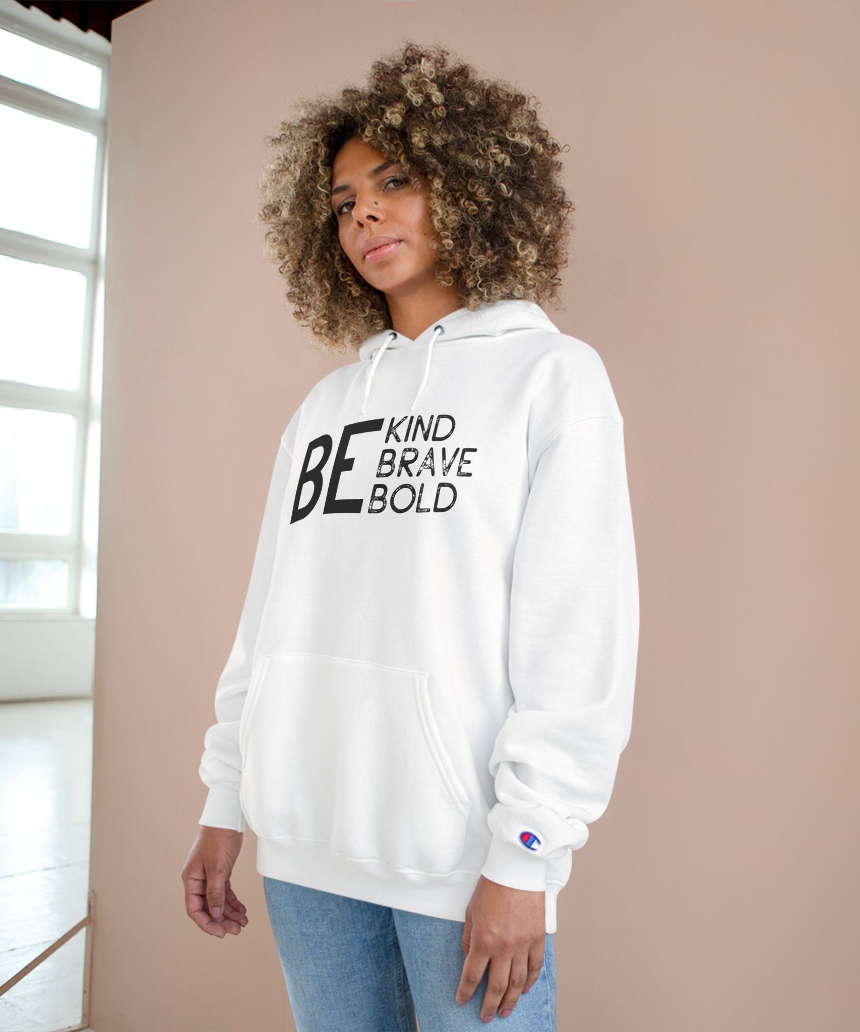 Be Original Hand Sign Hoodie by Champion | Gallory Hive