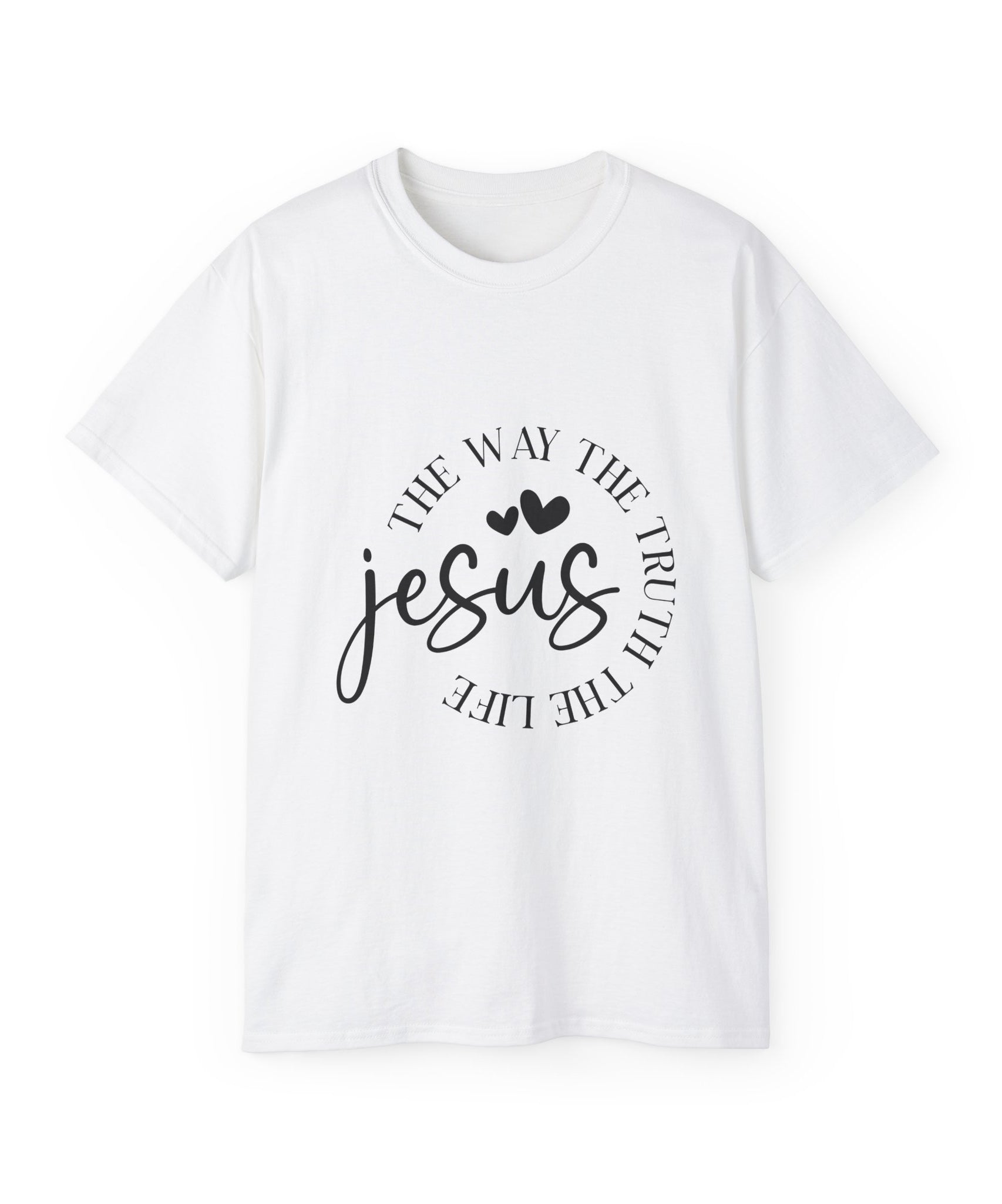 Unisex The way the Truth Tee - Inspirational Casual Wear, Christian T-Shirt, Motivational Gift, Faith-Based Apparel, Everyday Comfort - Gallory Hive